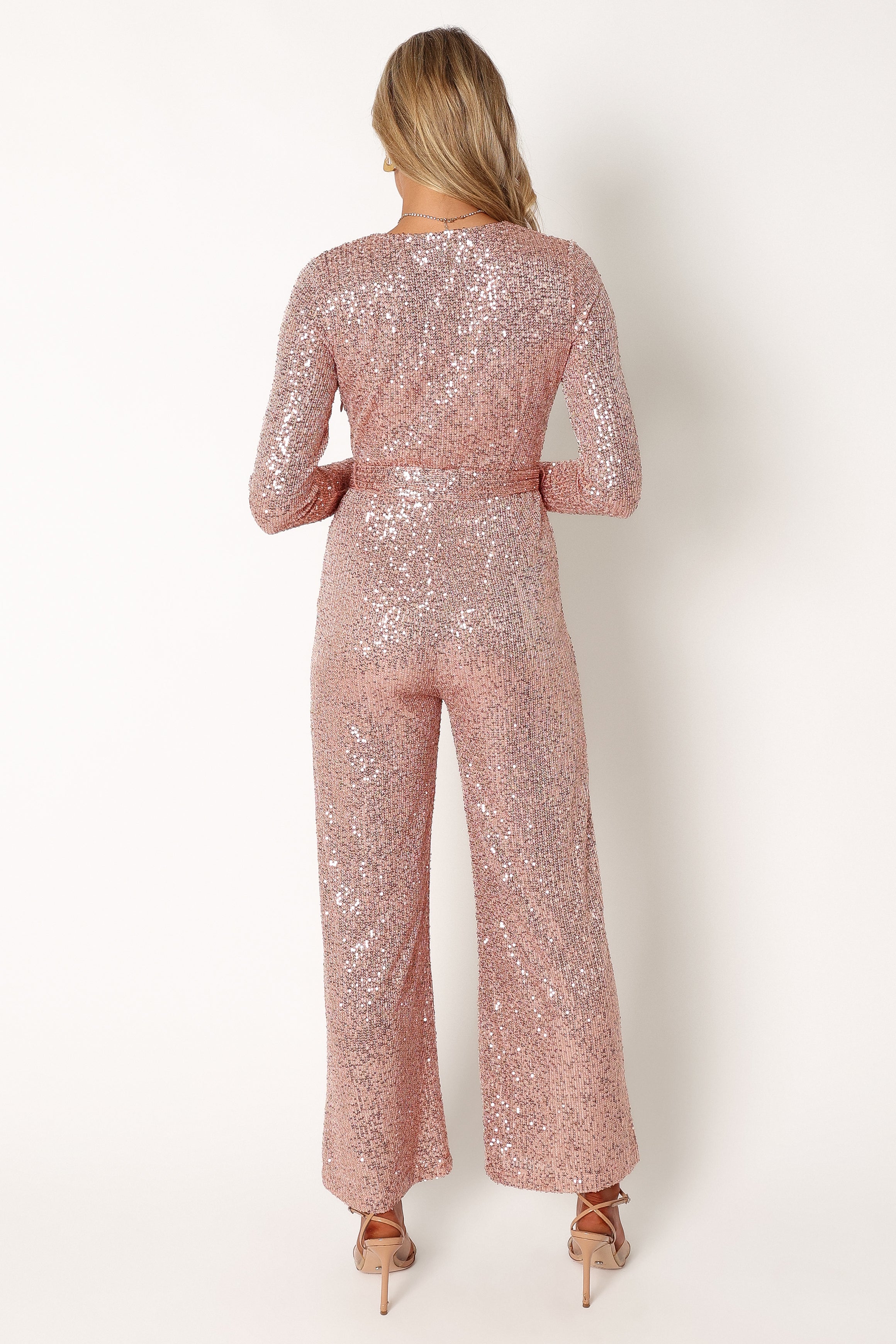 PLAYSUITS @Kiera Jumpsuit - Rose Gold