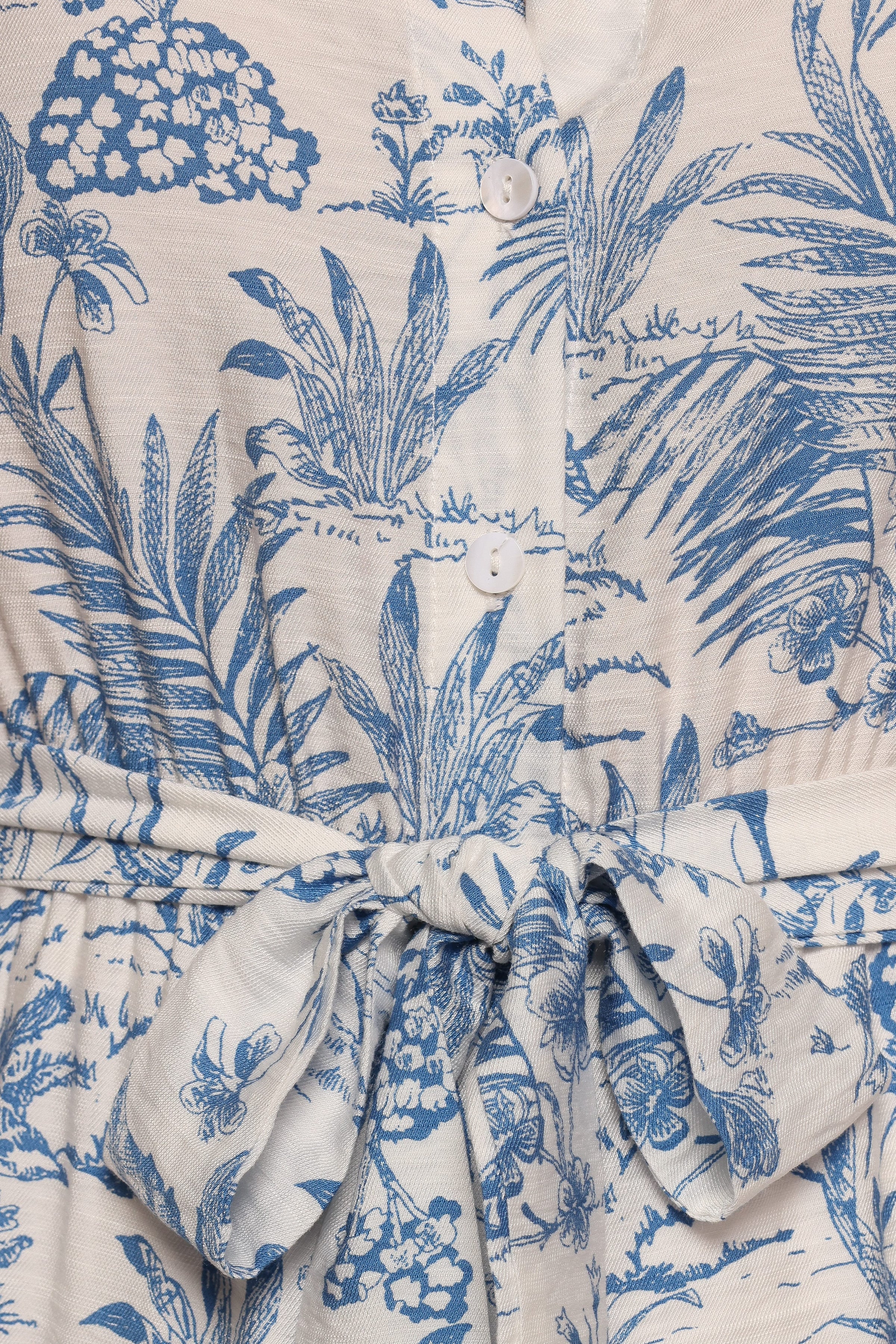 PLAYSUITS Lara Jumpsuit - Blue White