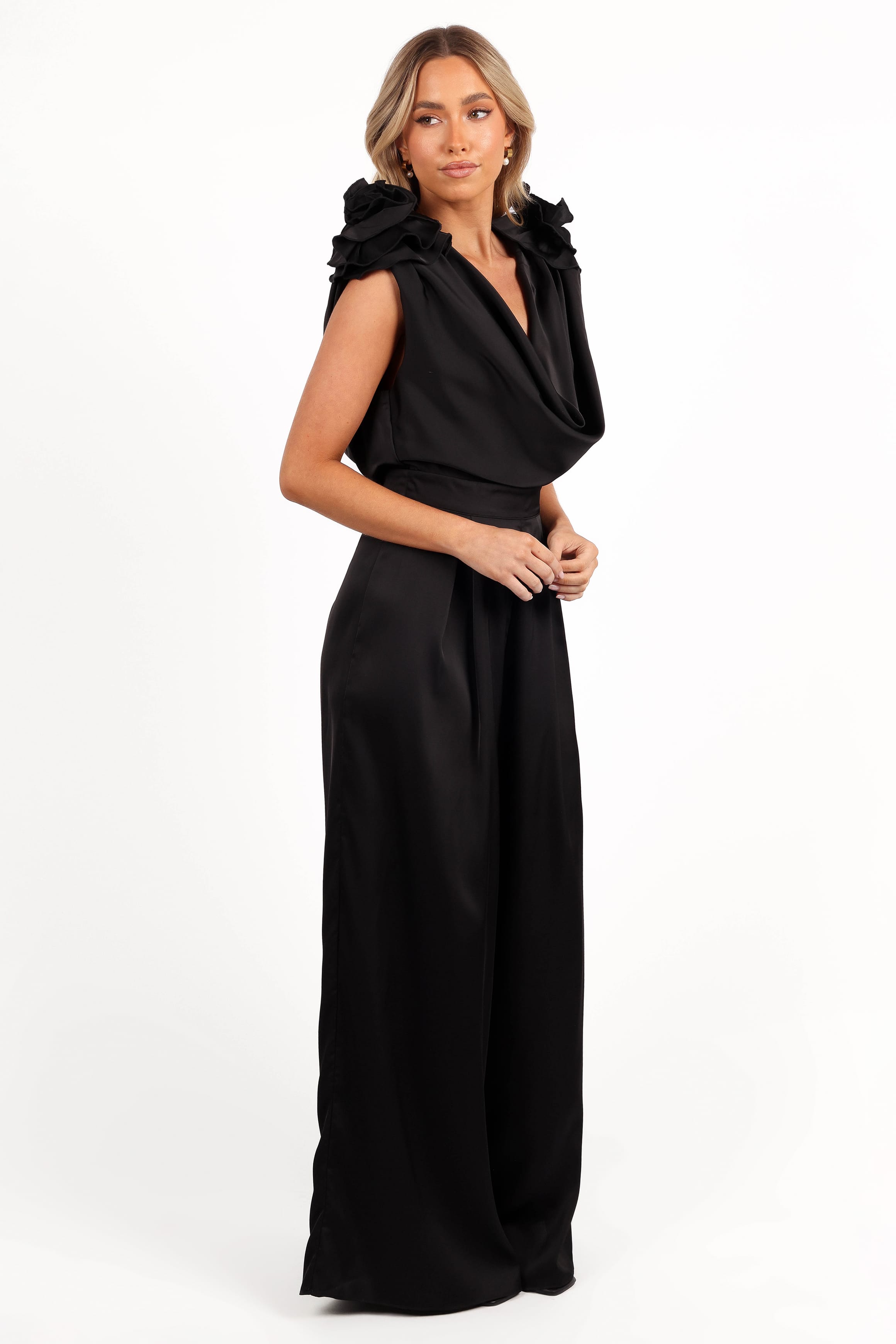PLAYSUITS Larissa Jumpsuit - Black
