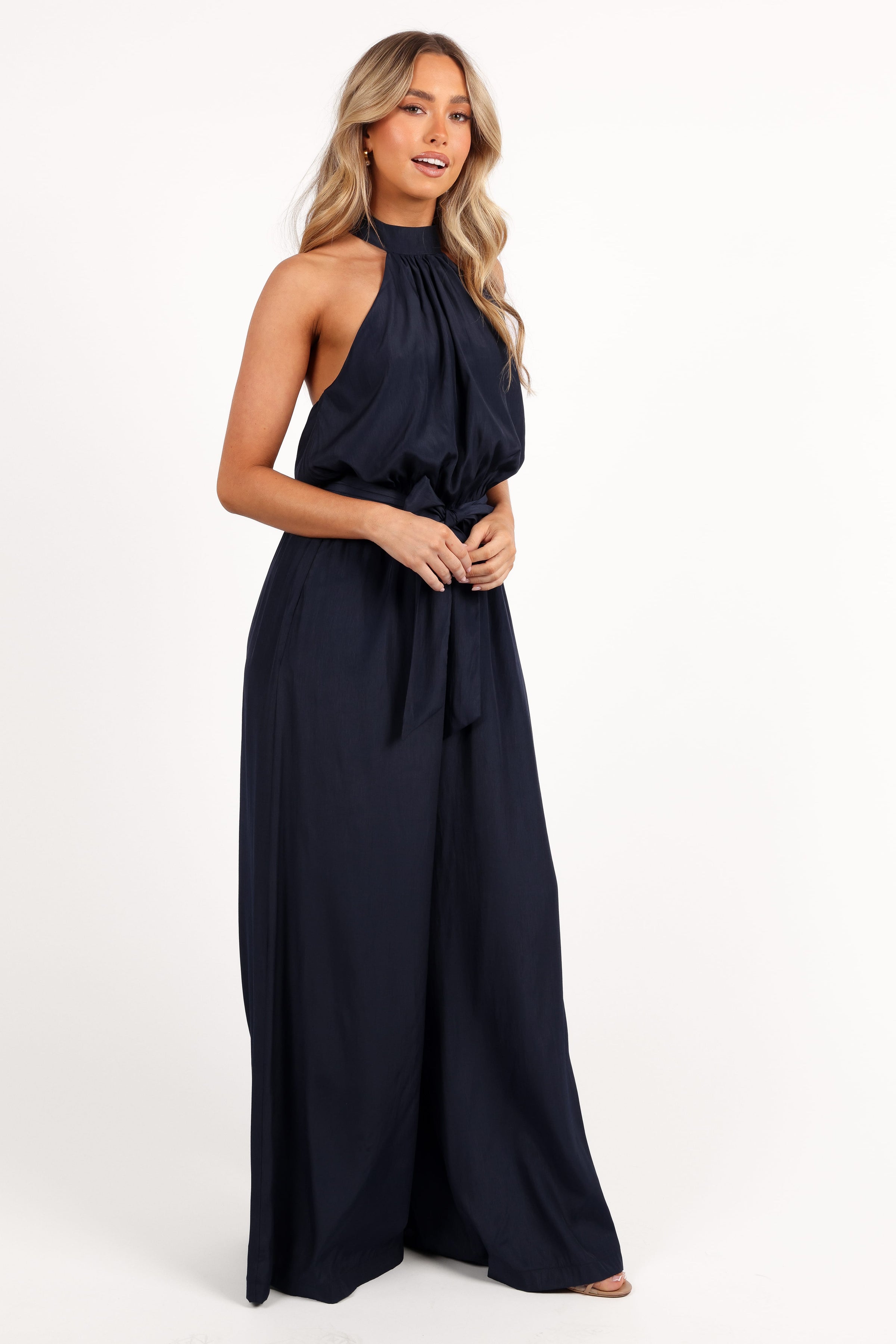 PLAYSUITS Lelia Jumpsuit - Navy