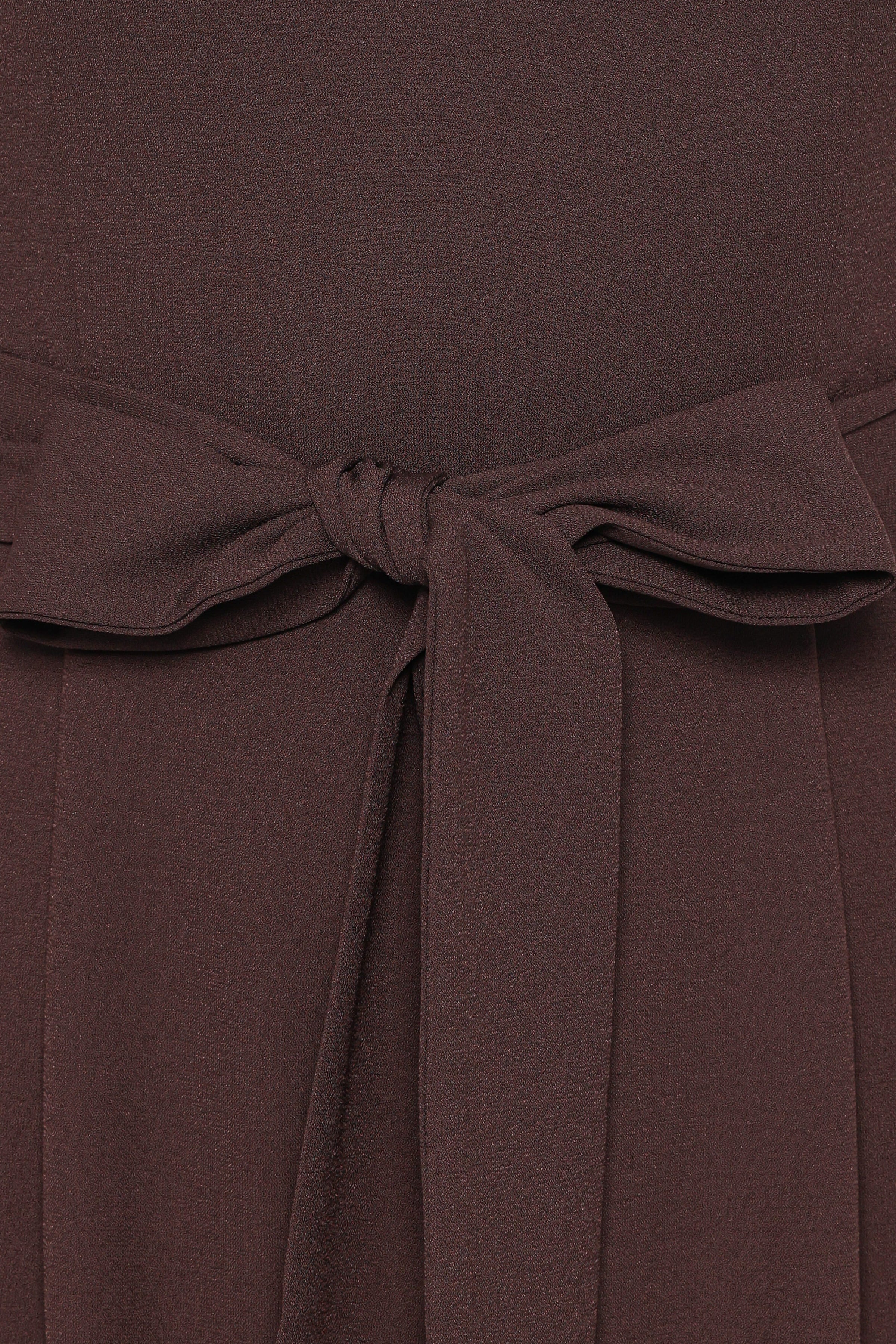 PLAYSUITS Leyton Jumpsuit - Chocolate Brown