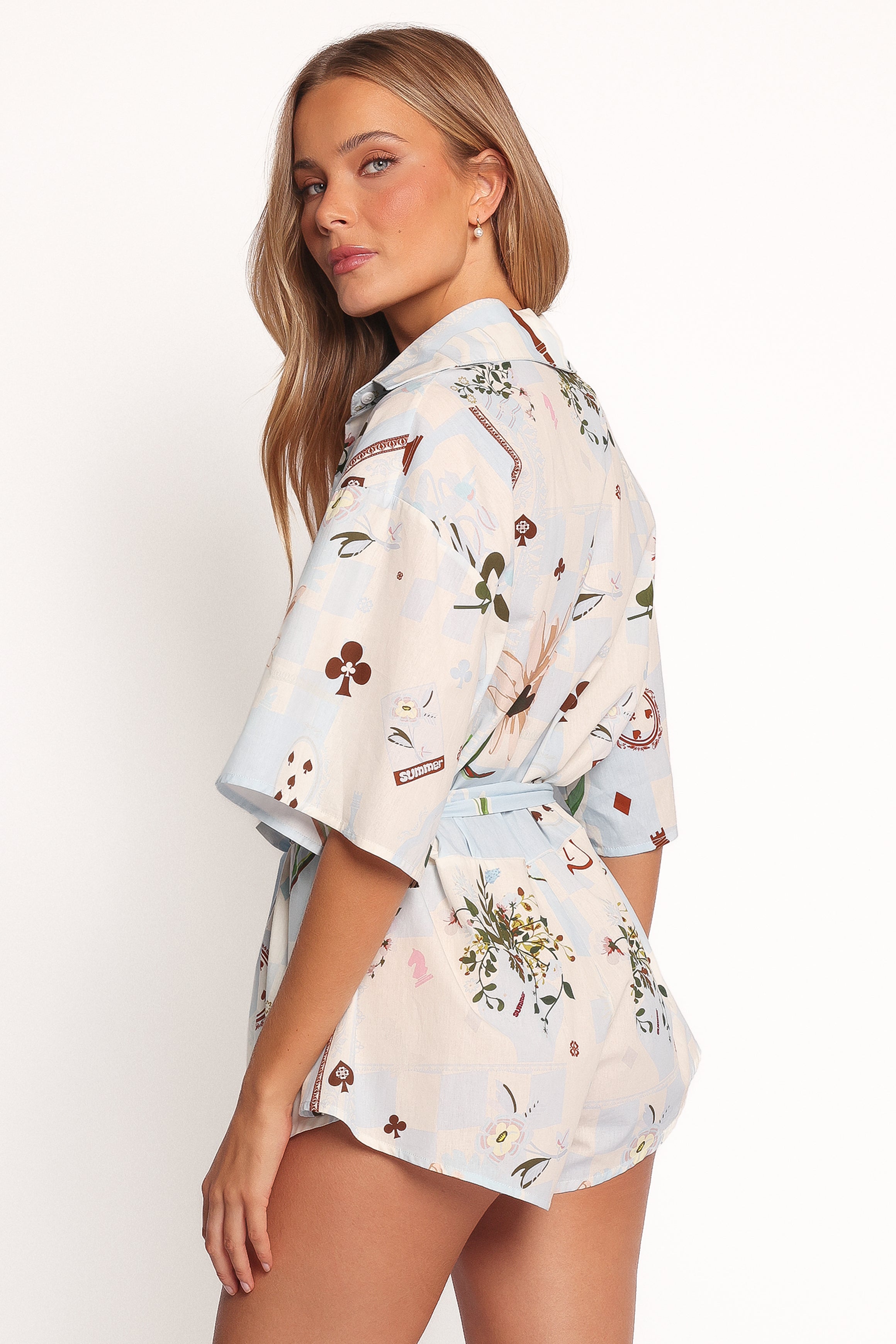 PLAYSUITS Luisa Playsuit - Blue Floral