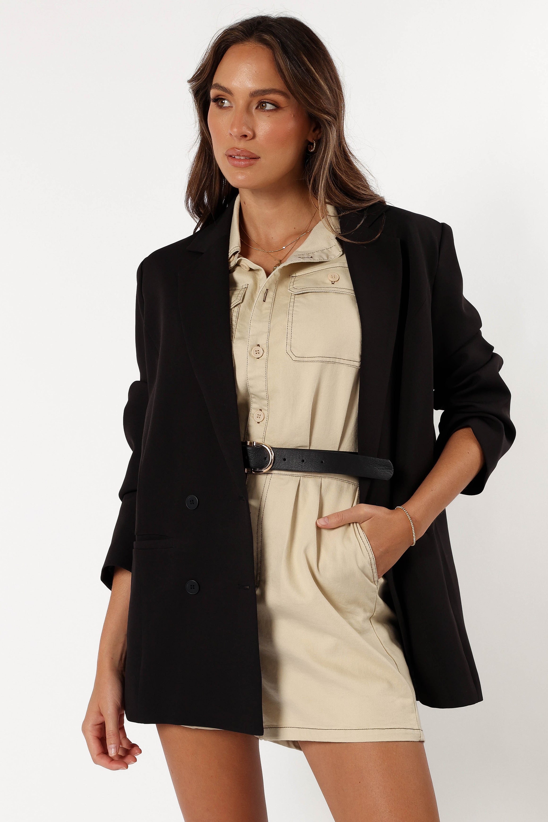 PLAYSUITS @Lynn Playsuit - Beige