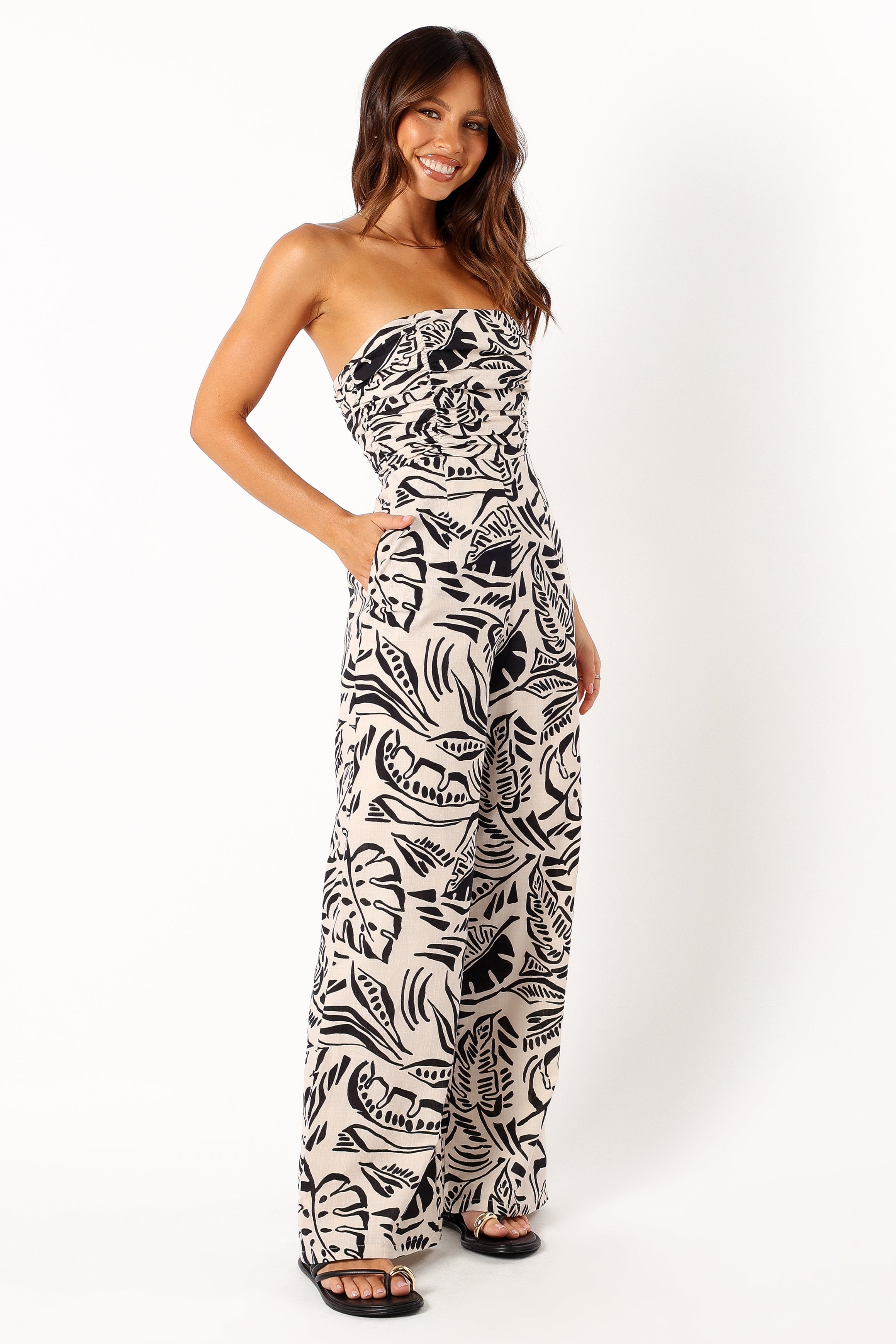 PLAYSUITS @Marla Jumpsuit - Santino Print