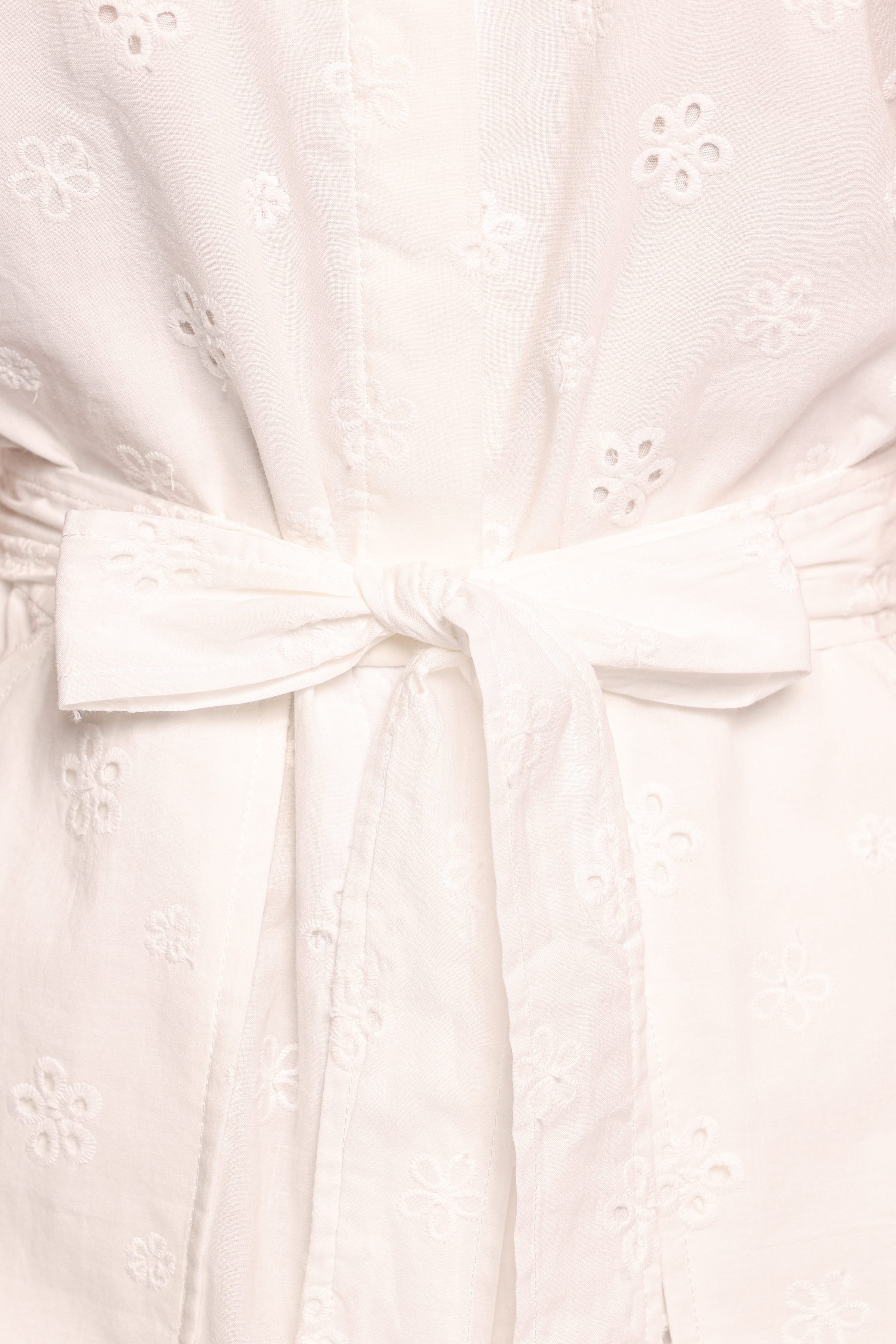 PLAYSUITS Matisse Eyelet Playsuit - White