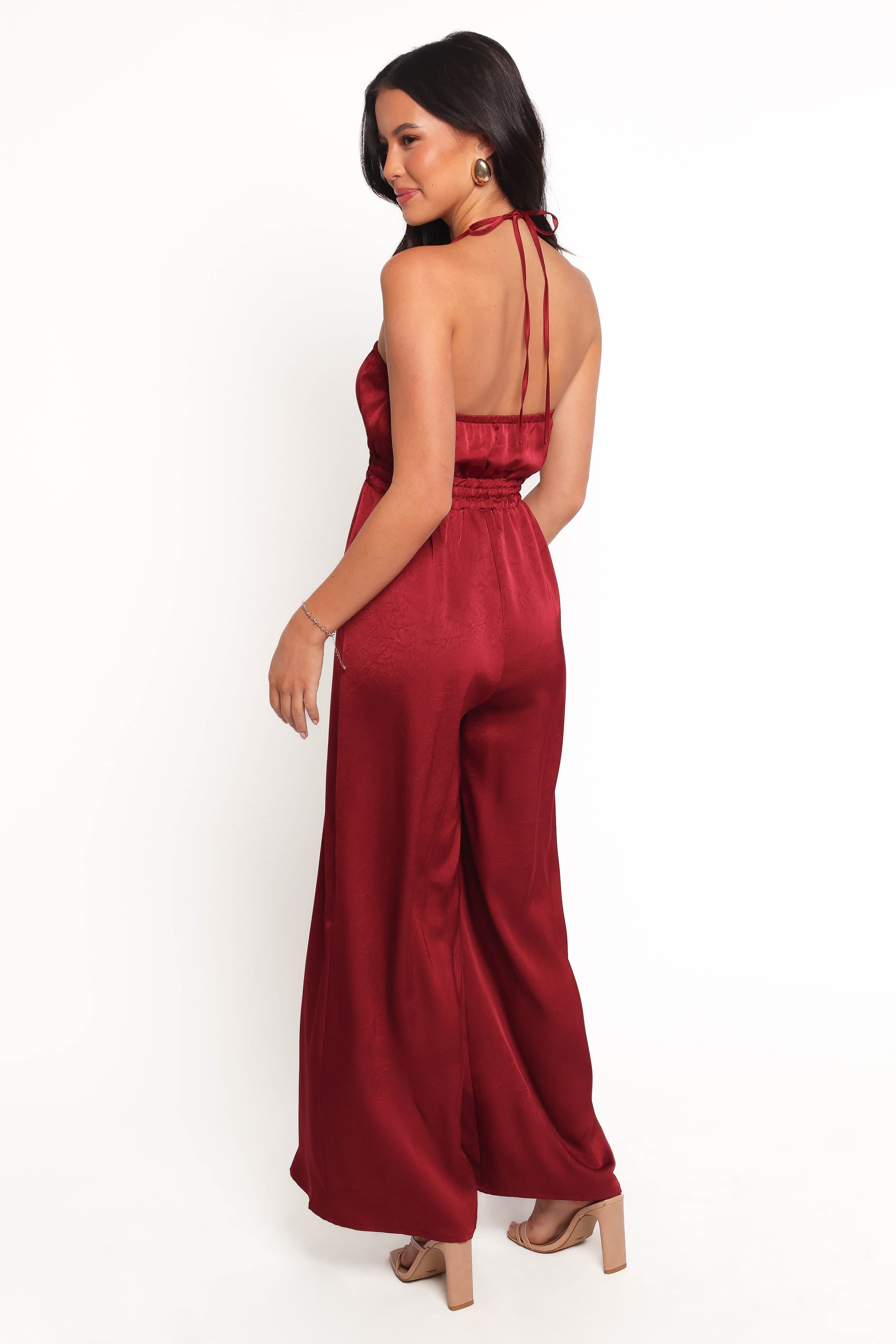 PLAYSUITS Melanii Jumpsuit - Deep Red