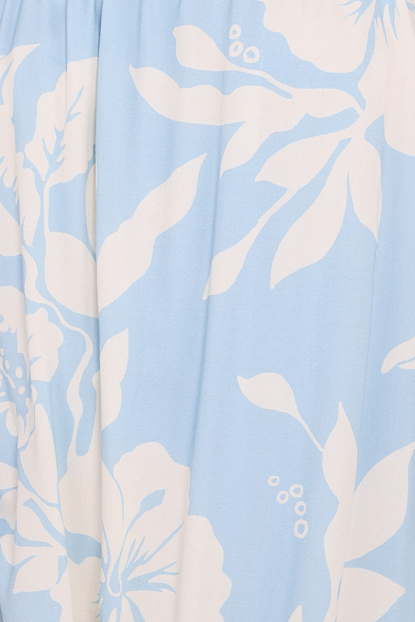 PLAYSUITS Miffy One Shoulder Playsuit - Blue Hibiscus