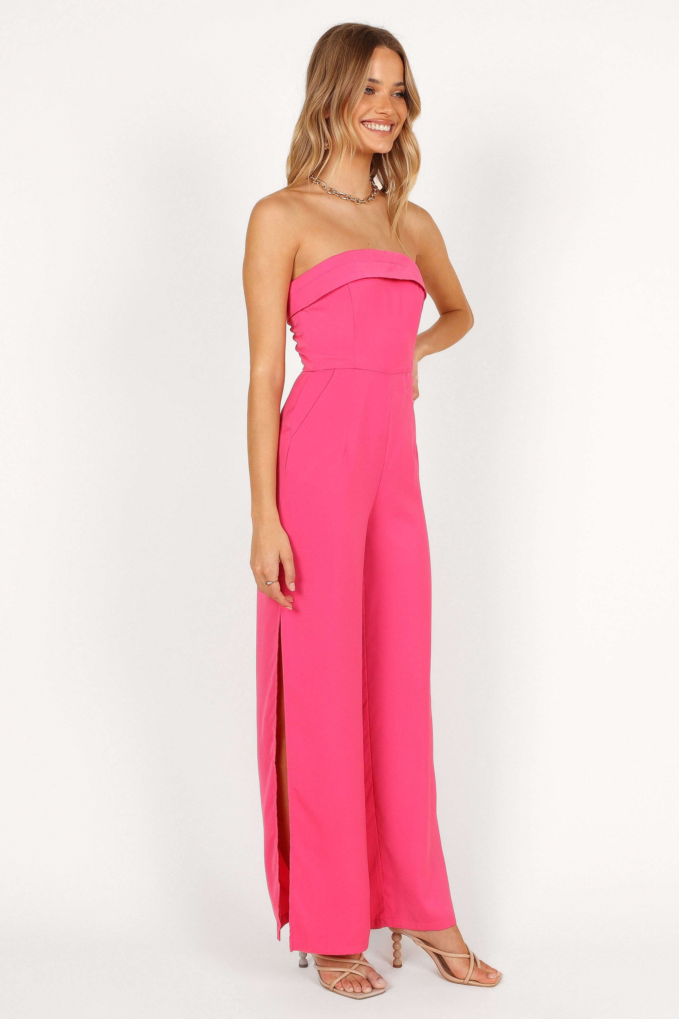 PLAYSUITS Nami Jumpsuit - Fuchsia