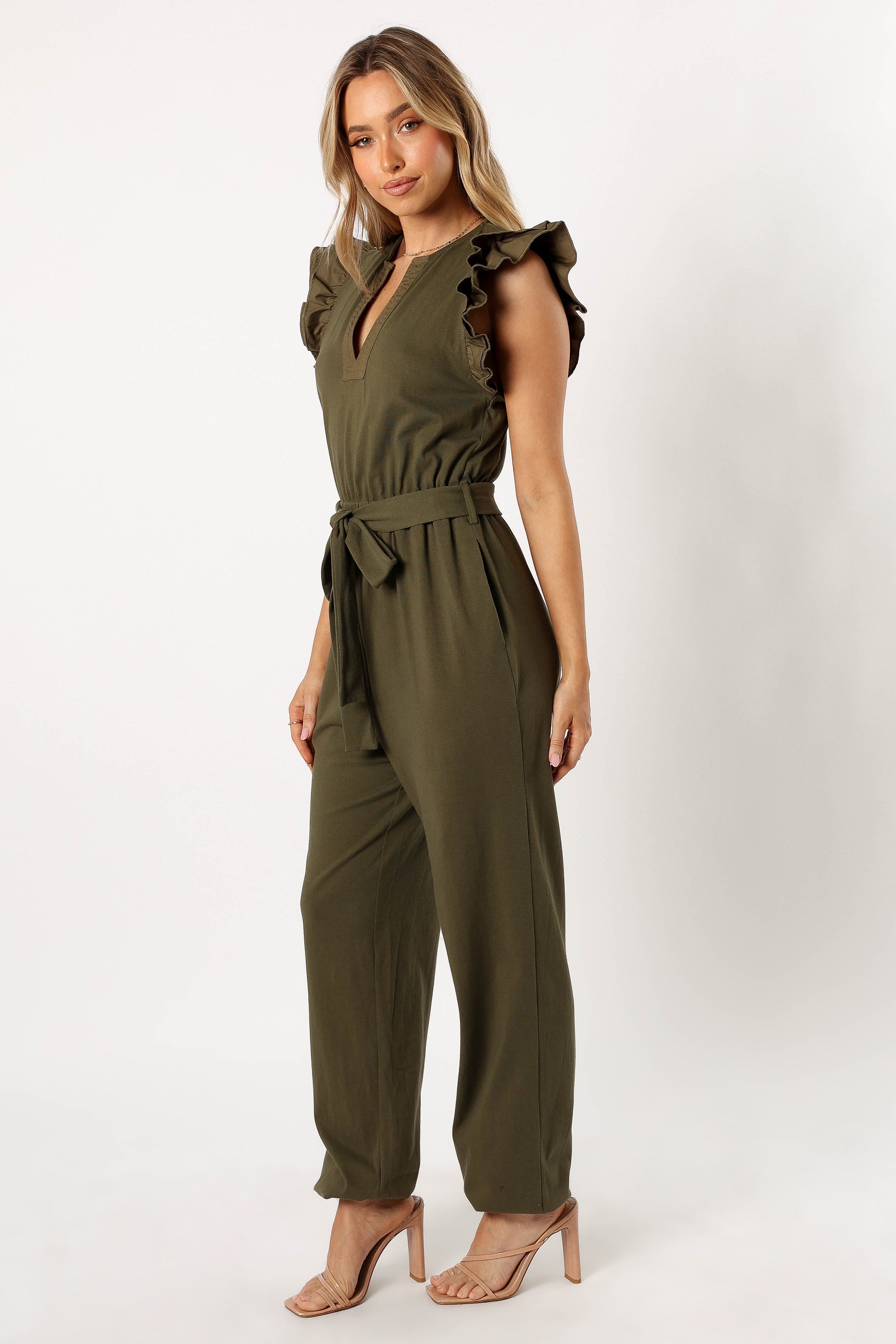 PLAYSUITS @Nixon Jumpsuit - Olive