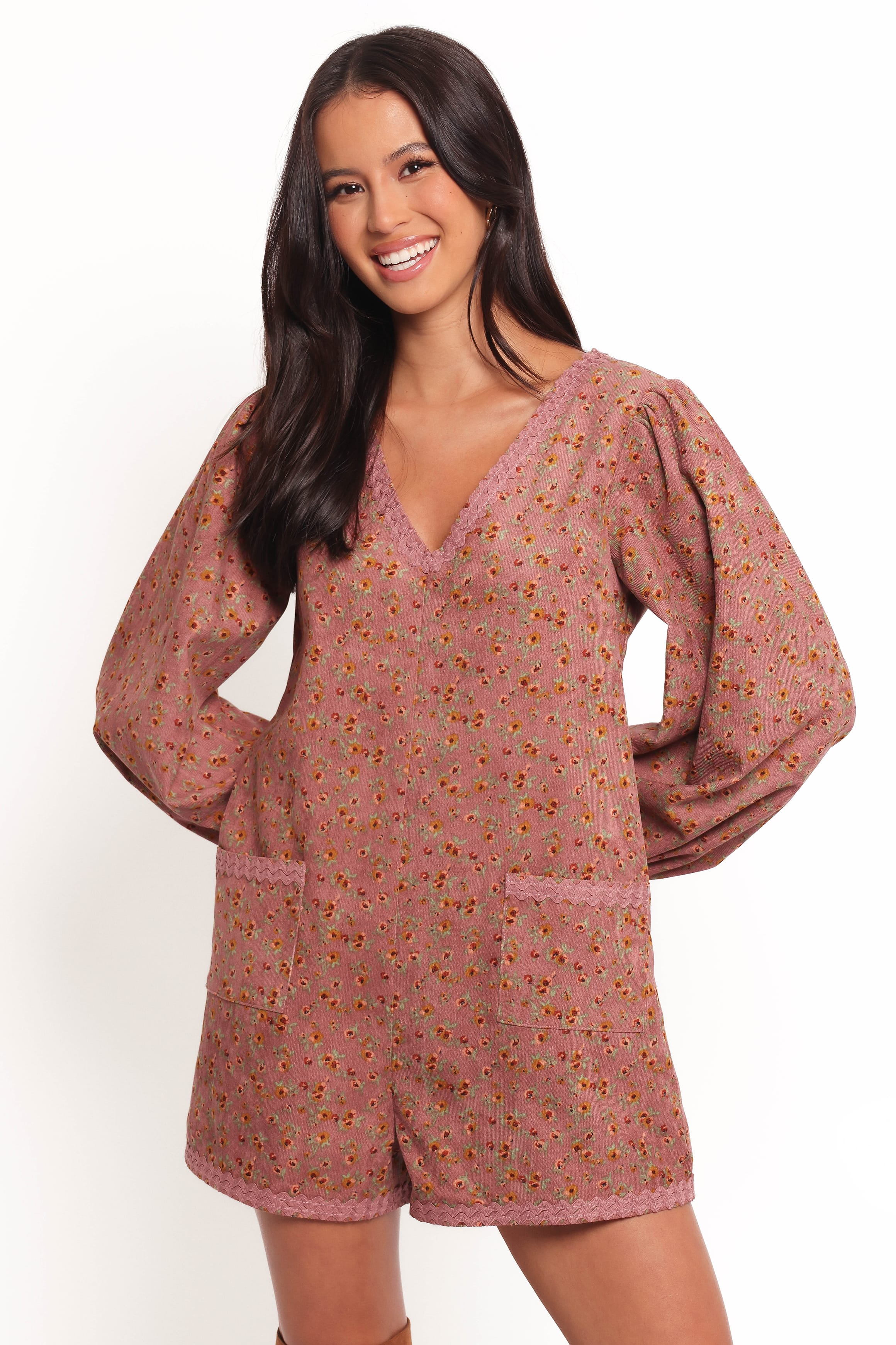 PLAYSUITS Orio Playsuit - Mauve Multi