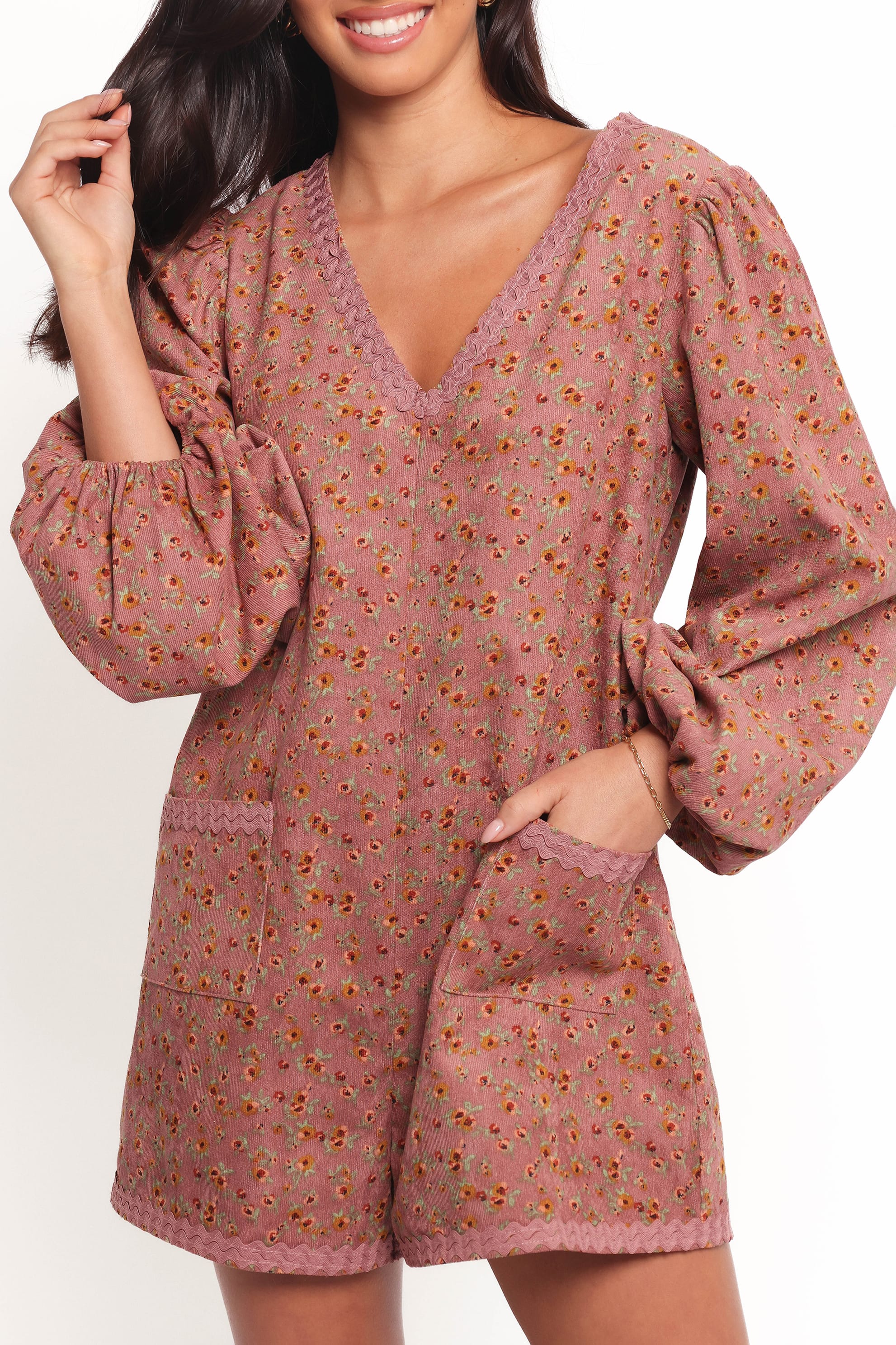 PLAYSUITS Orio Playsuit - Mauve Multi