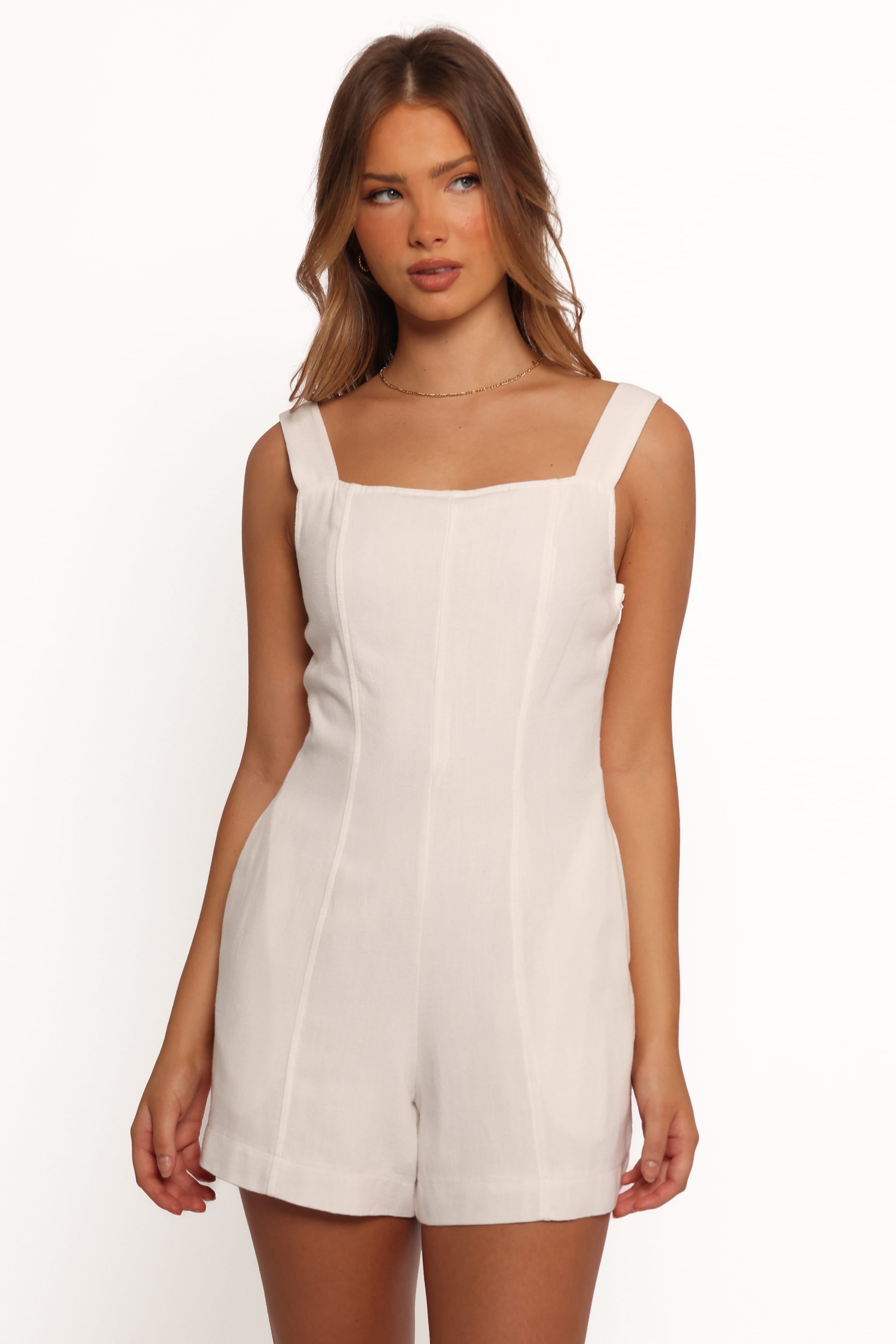 PLAYSUITS Owens Playsuit - White