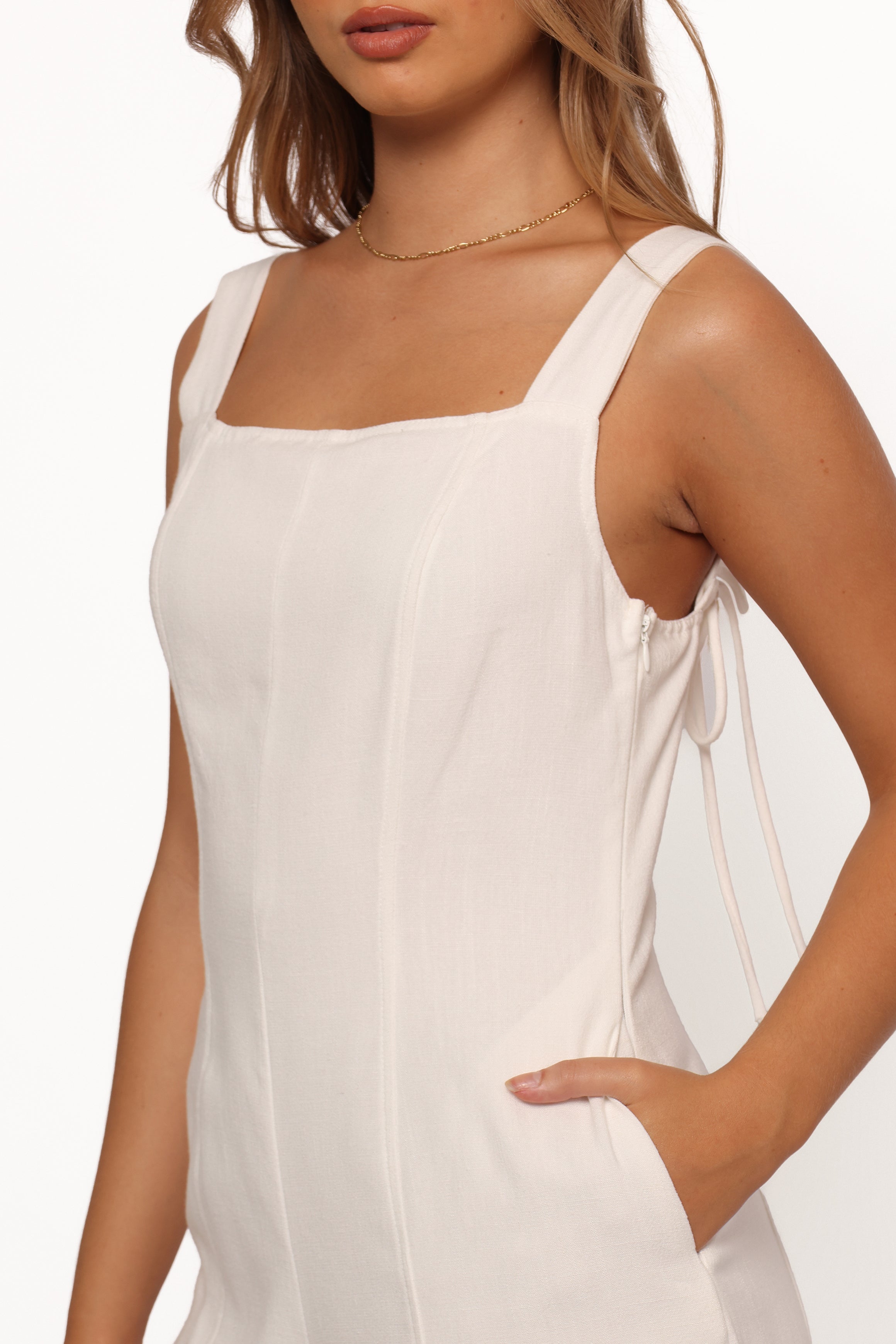 PLAYSUITS Owens Playsuit - White