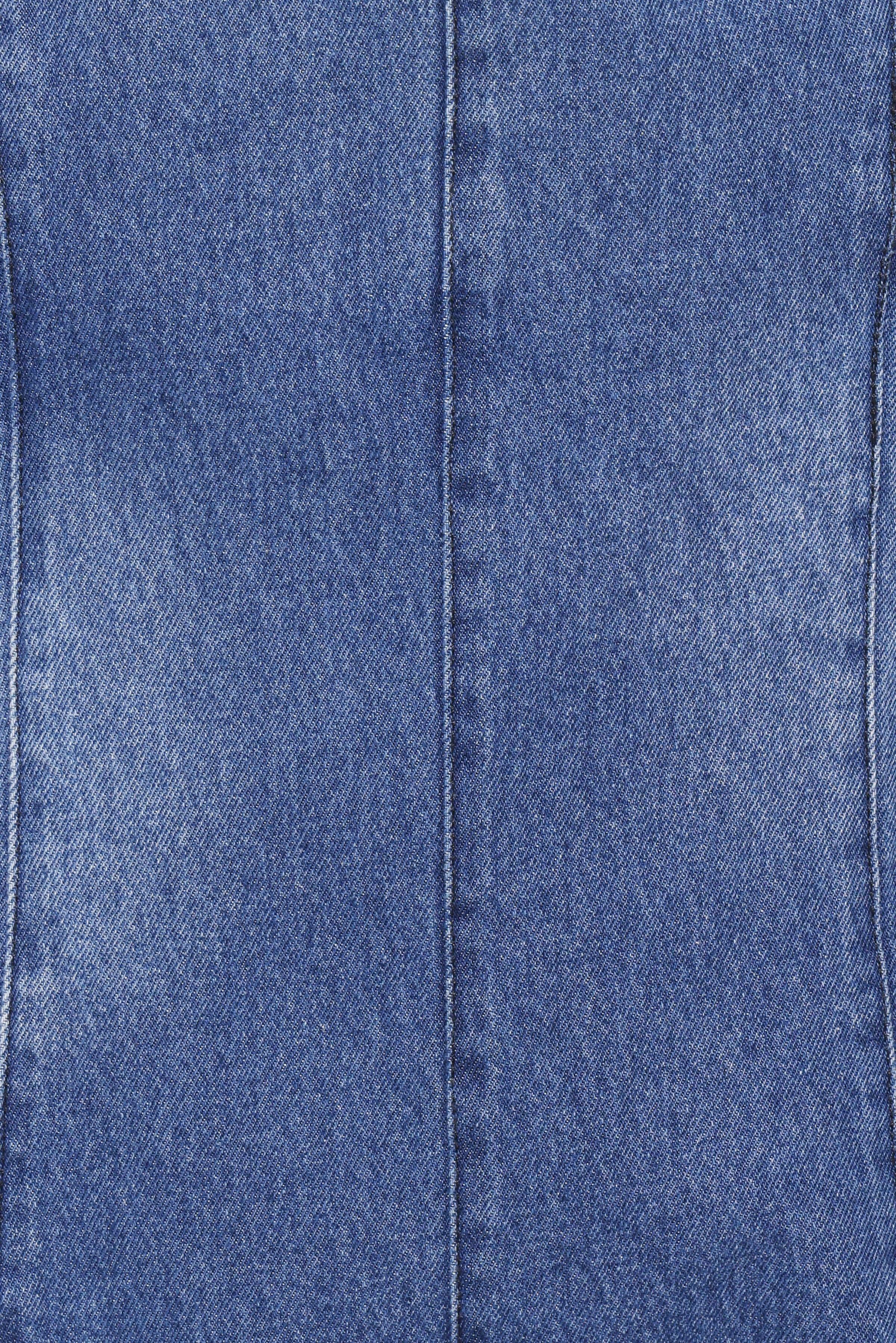 PLAYSUITS Paityn Denim Playsuit - Dark Wash