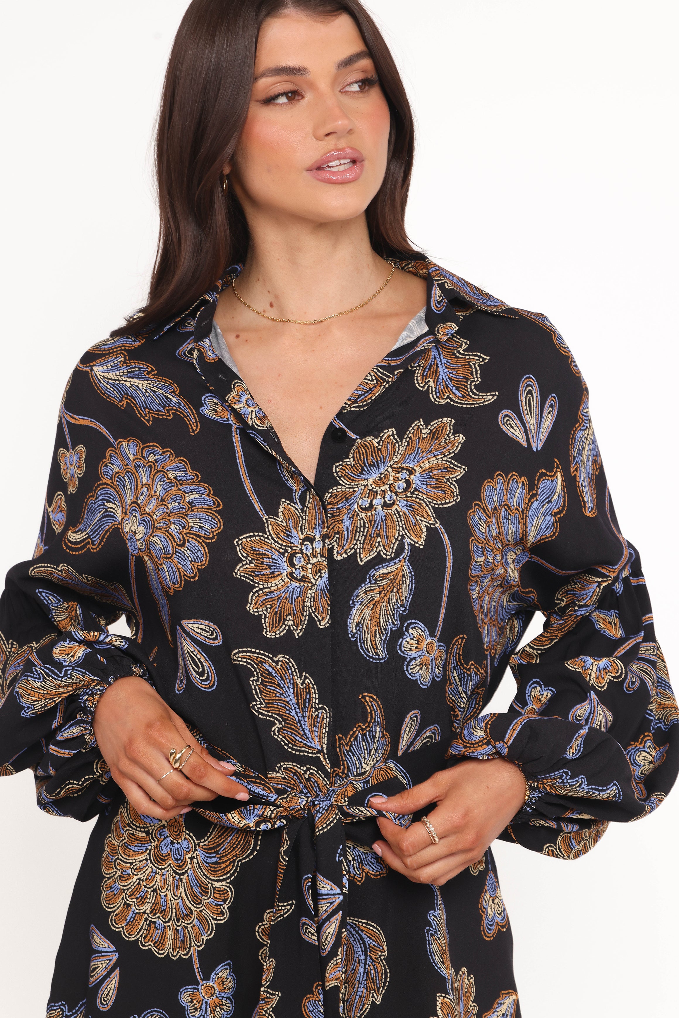 PLAYSUITS Pali Romper - Black Floral