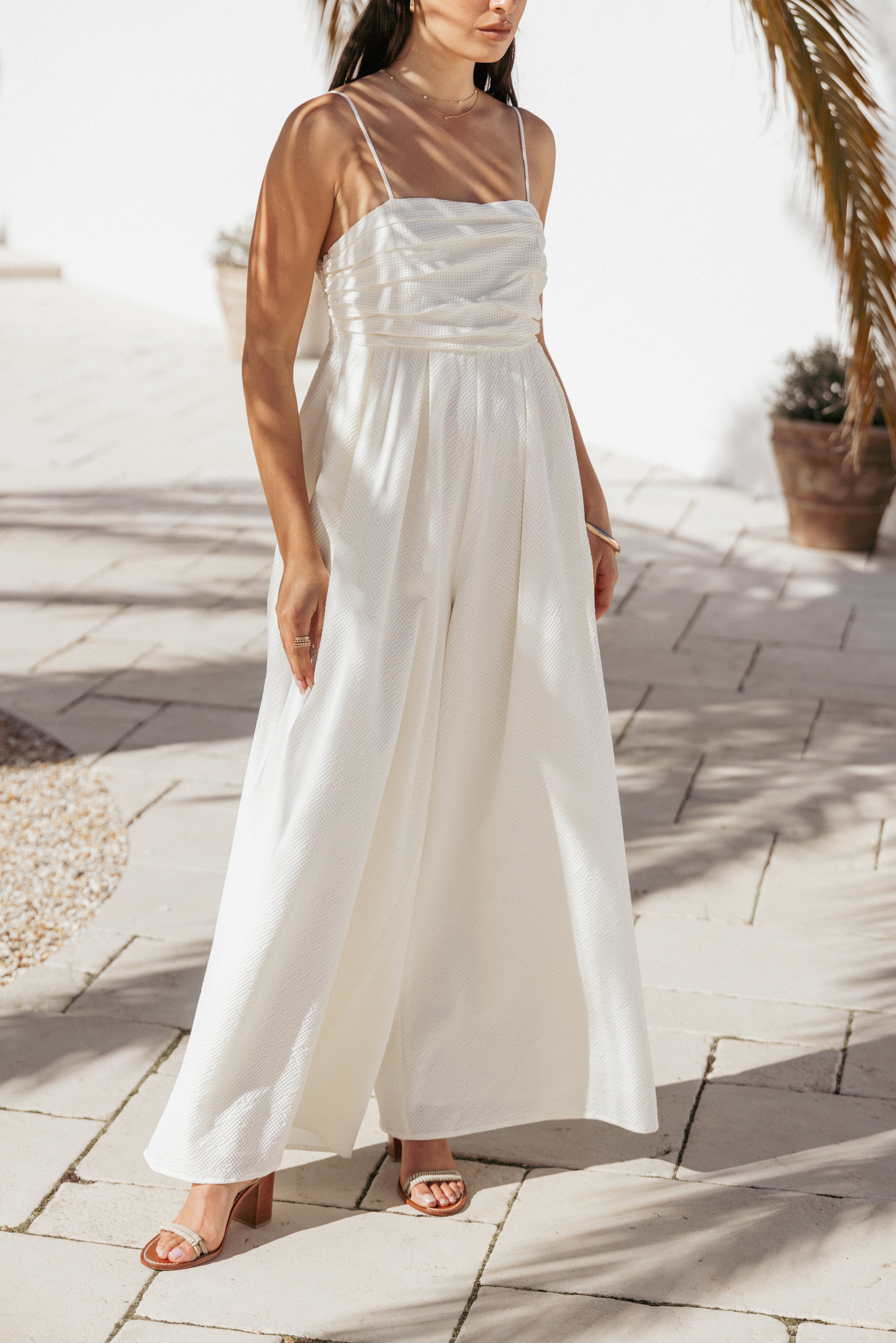 PLAYSUITS Pricilla Jumpsuit - Butter