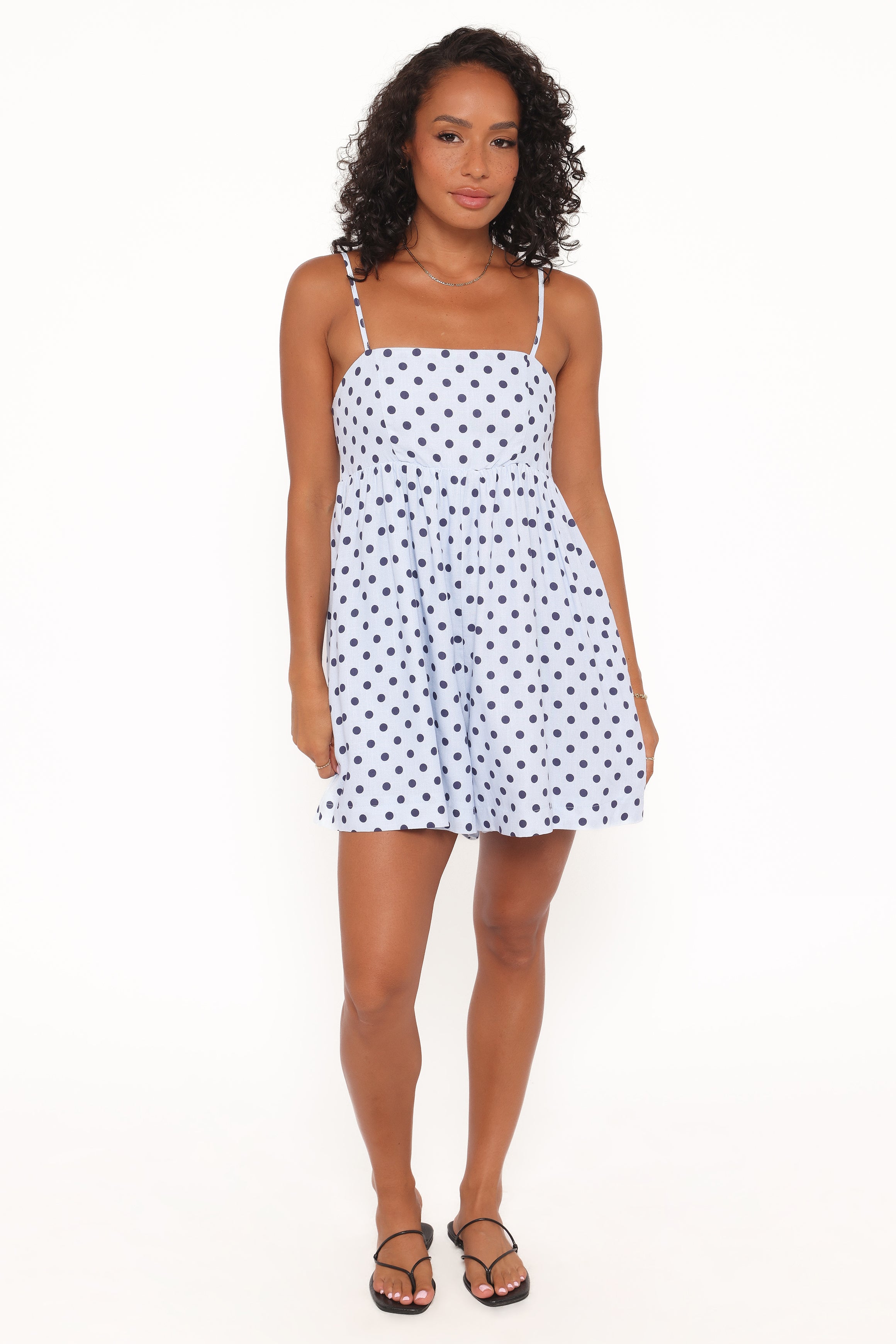 PLAYSUITS Quinley Playsuit - Blue Polka Dot