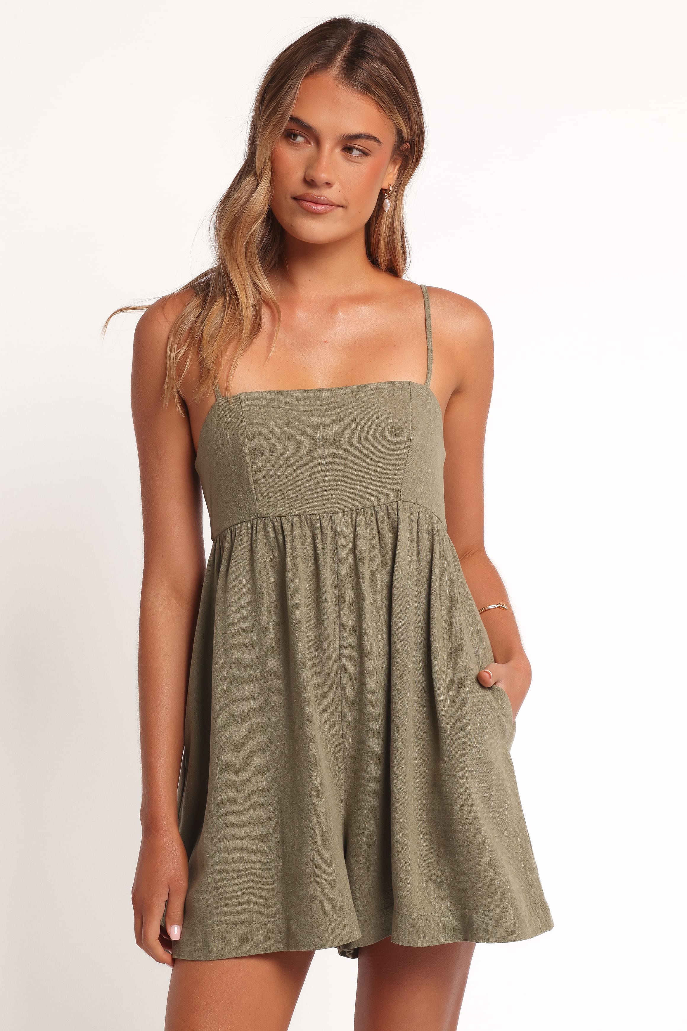 PLAYSUITS Quinley Playsuit - Olive