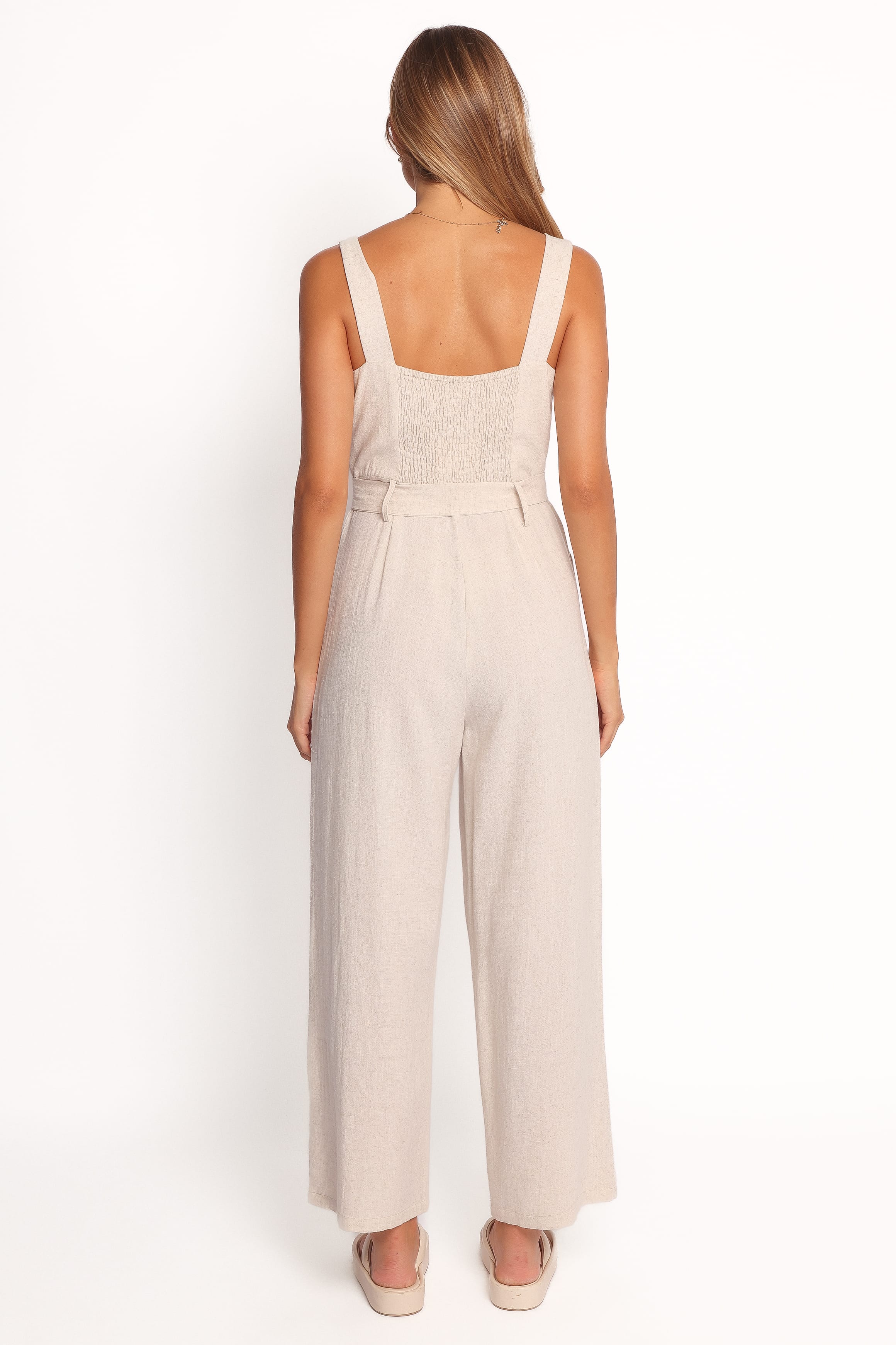 PLAYSUITS Rachel Jumpsuit - Beige