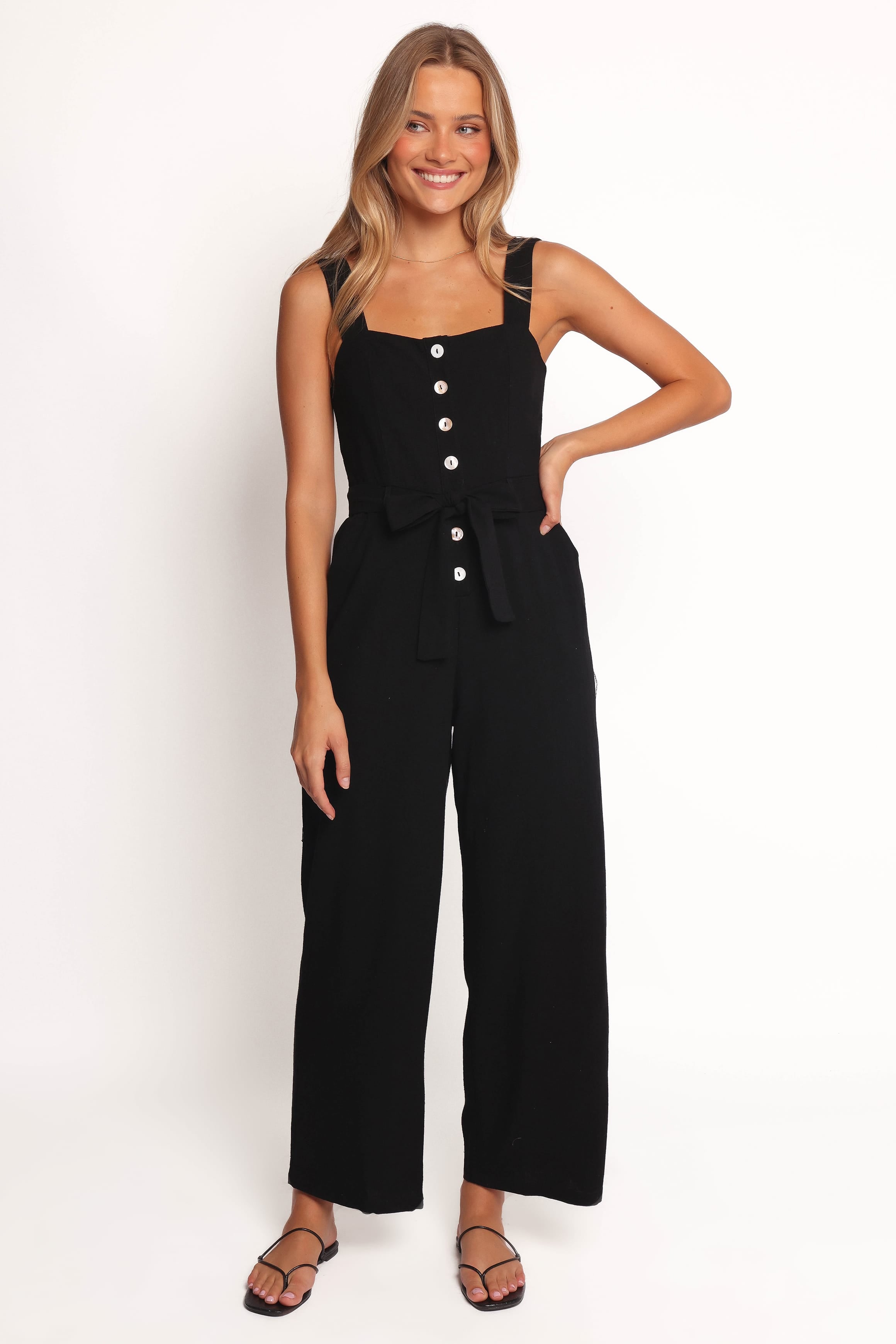 PLAYSUITS Rachel Jumpsuit - Black