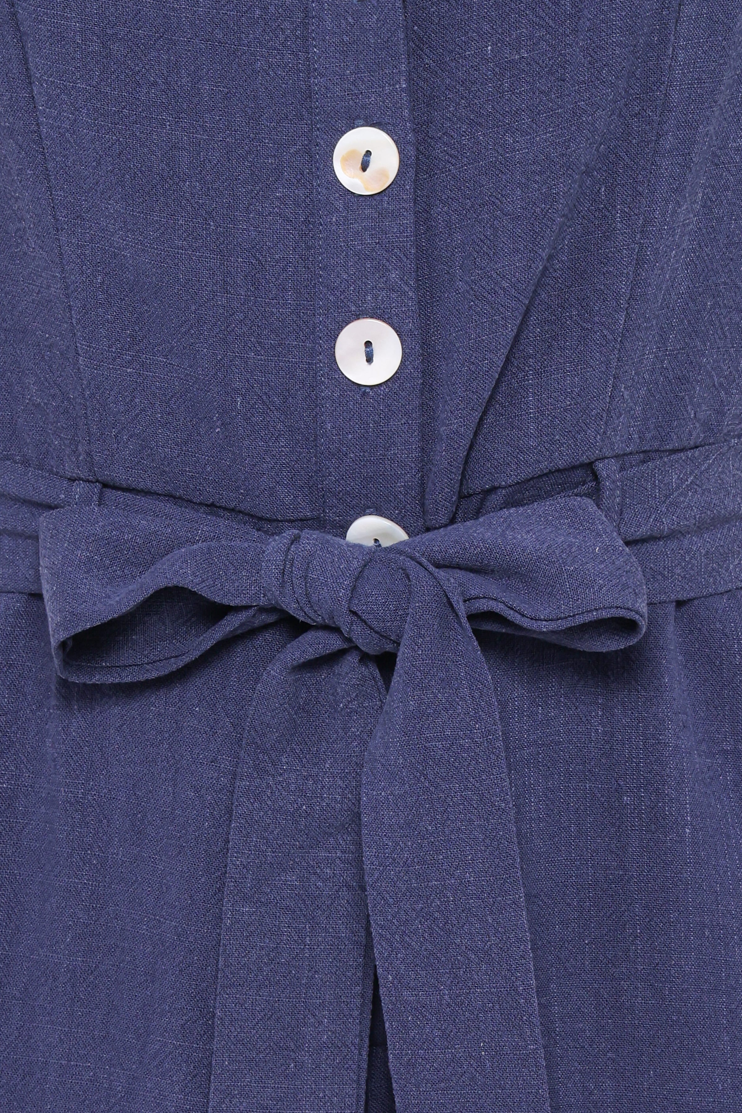 PLAYSUITS Rachel Jumpsuit - Navy