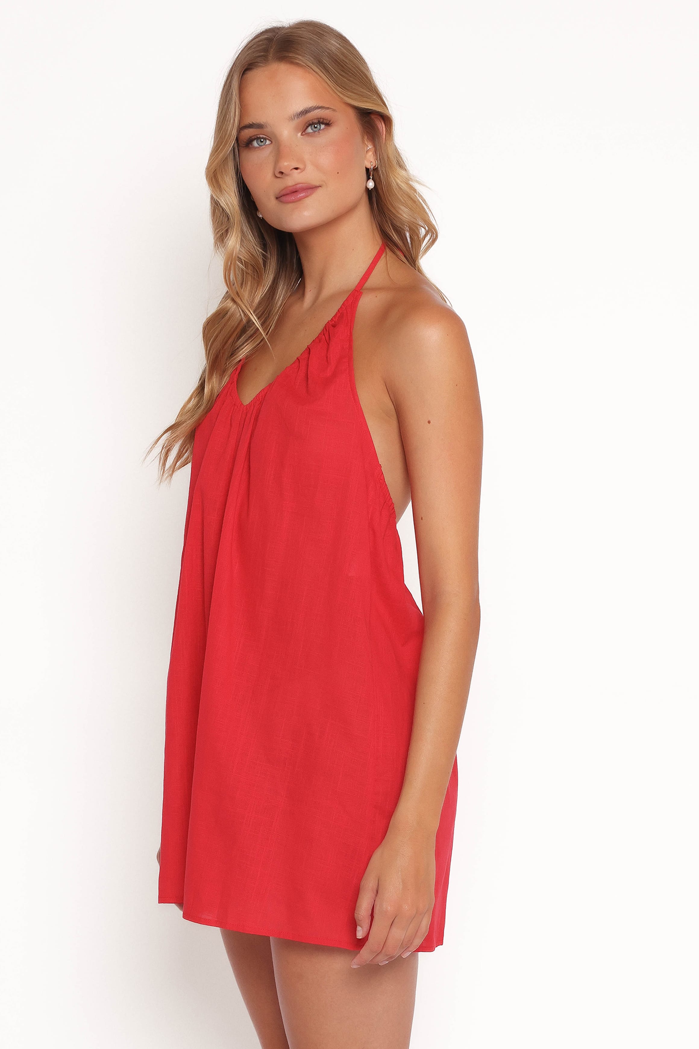 PLAYSUITS Renata Halter Playsuit - Red