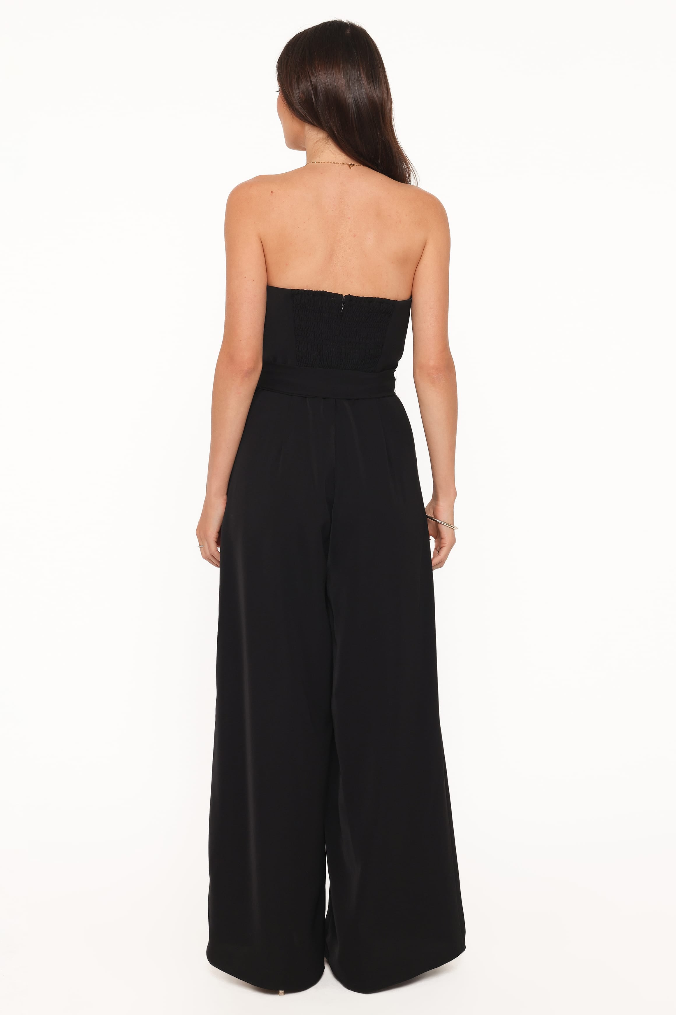 PLAYSUITS Rois Strapless Jumpsuit - Black