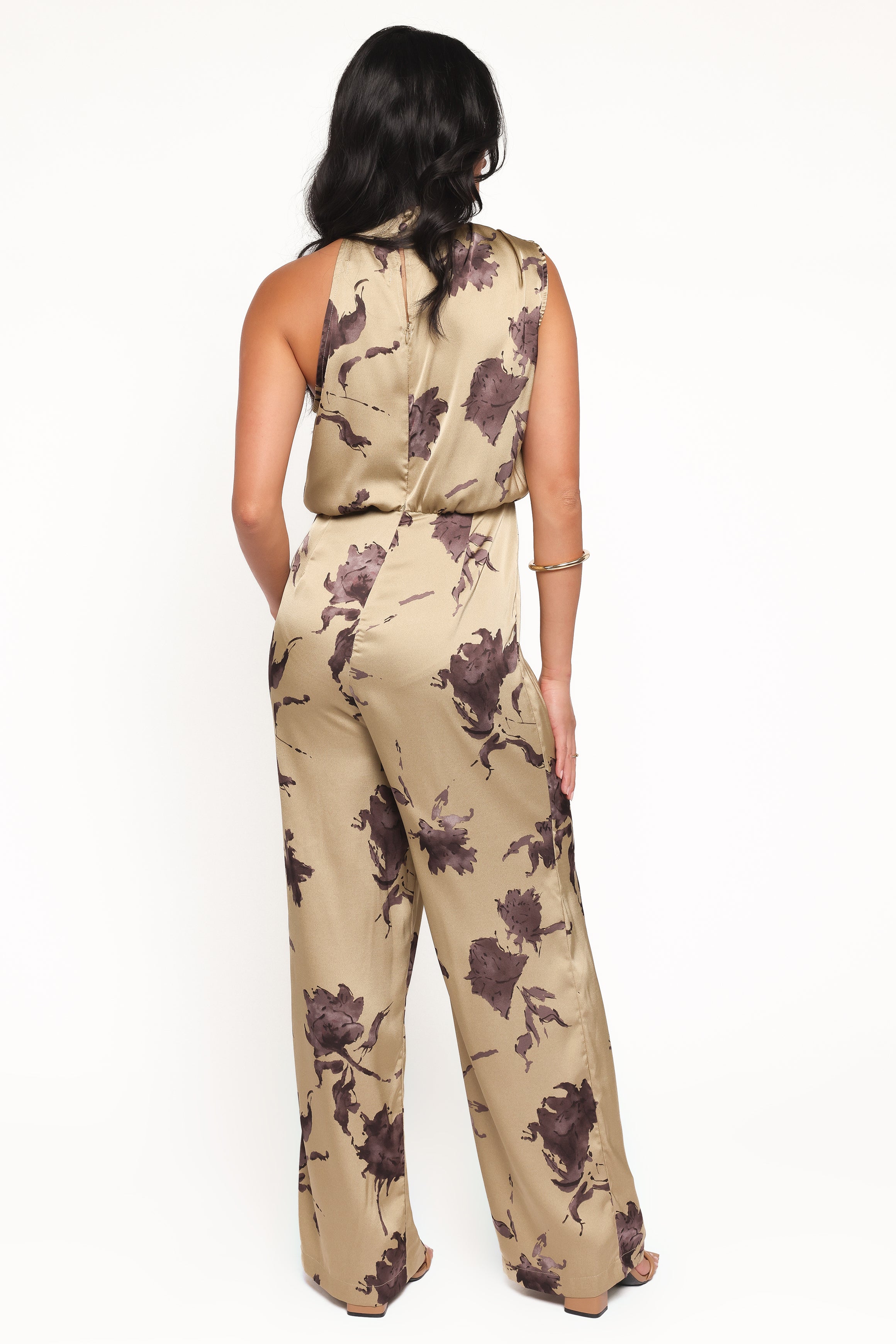 PLAYSUITS Savannah Jumpsuit - Gold Floral