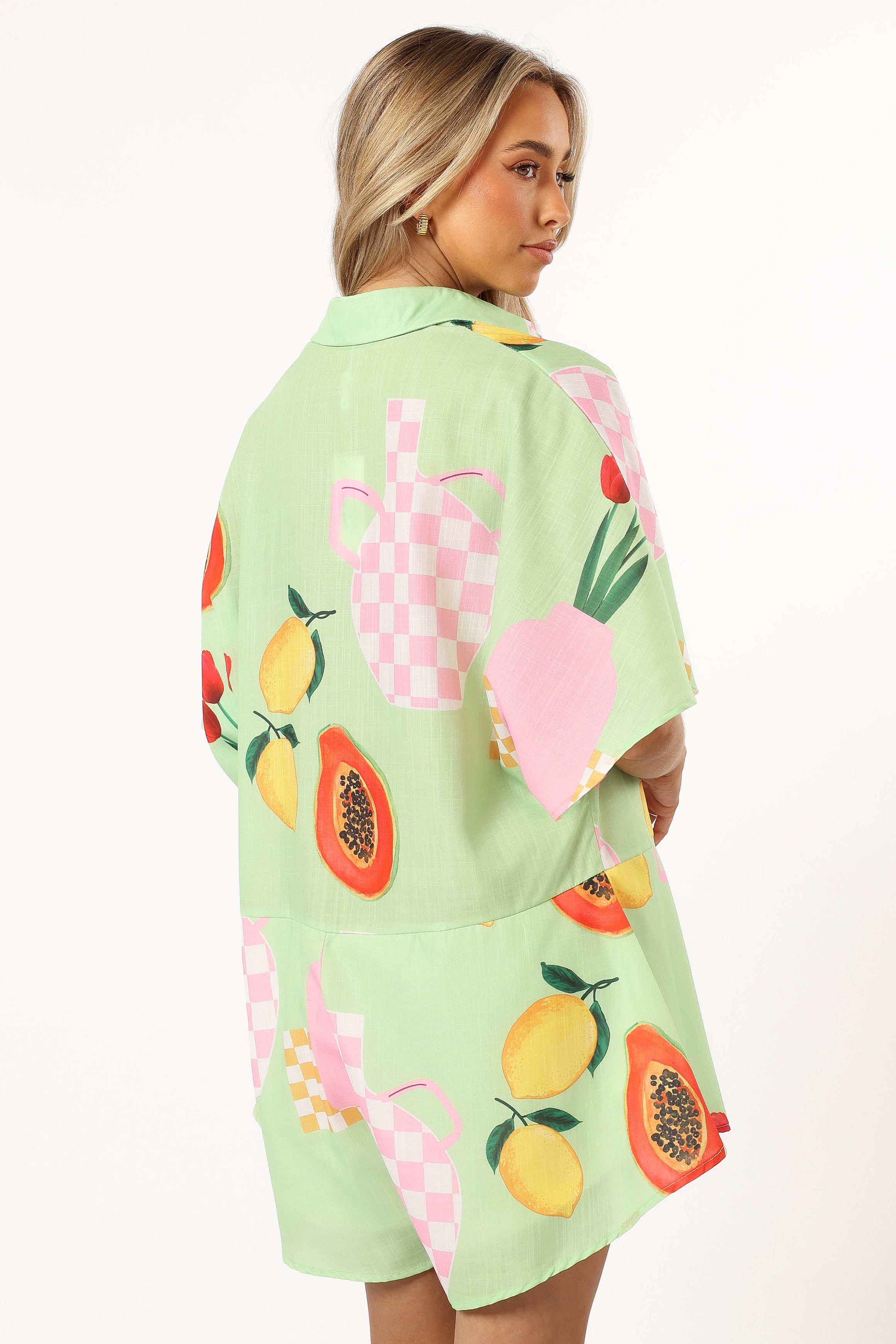 PLAYSUITS @Sebastian Playsuit - Green Papaya