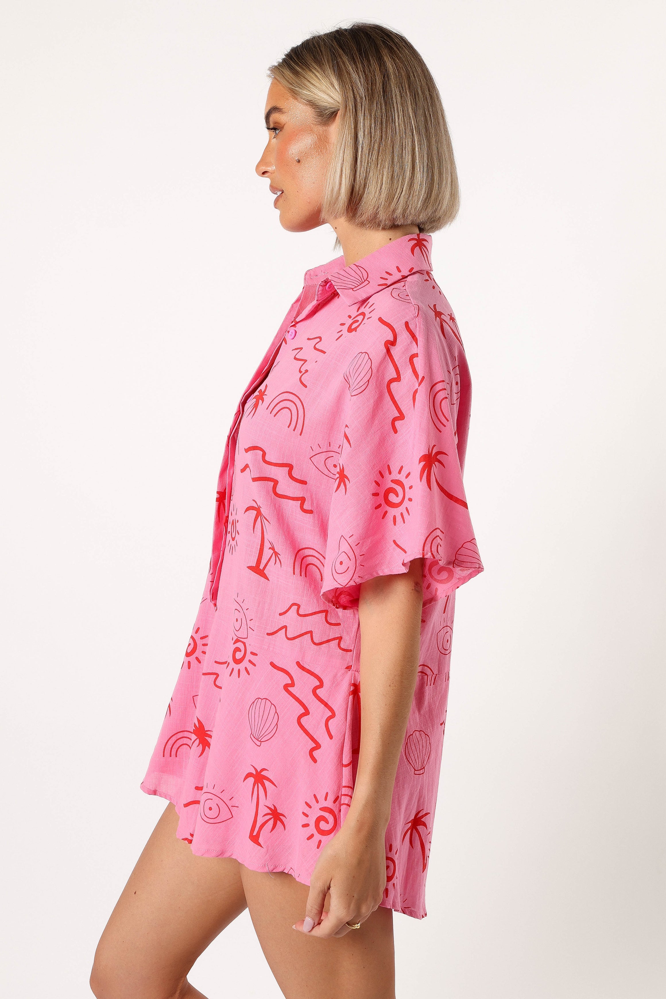 PLAYSUITS @Sebastian Playsuit - Pink Print