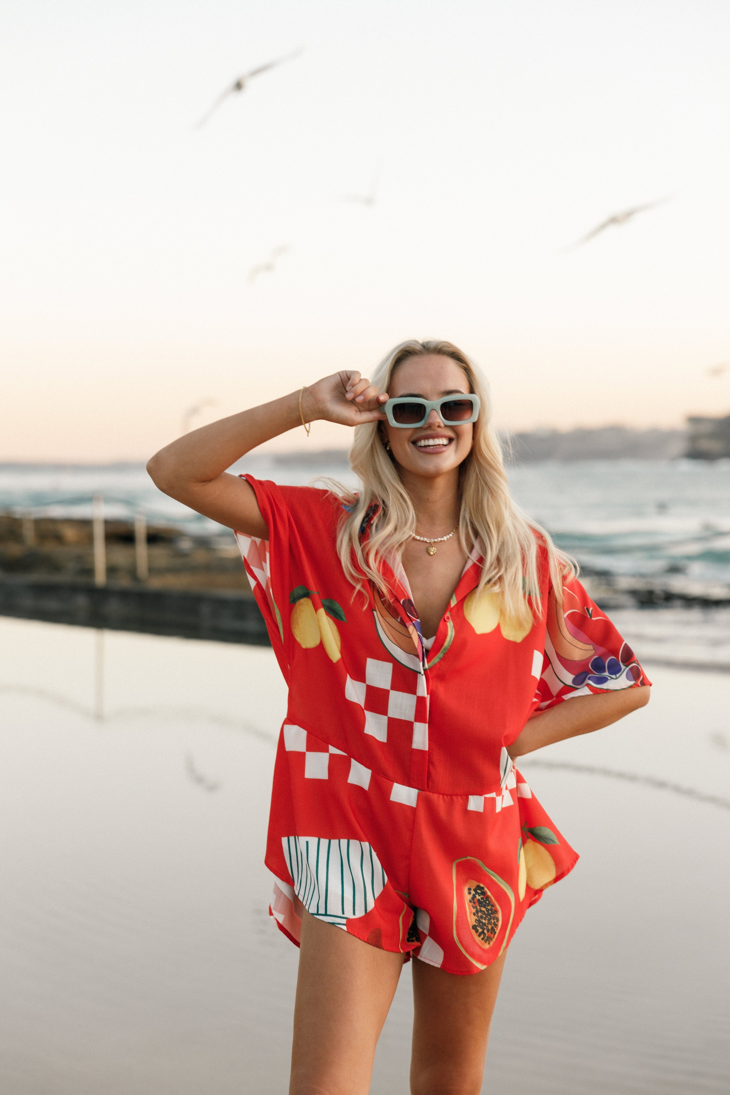 PLAYSUITS @Sebastian Playsuit - Rust (Hold for 4th July)