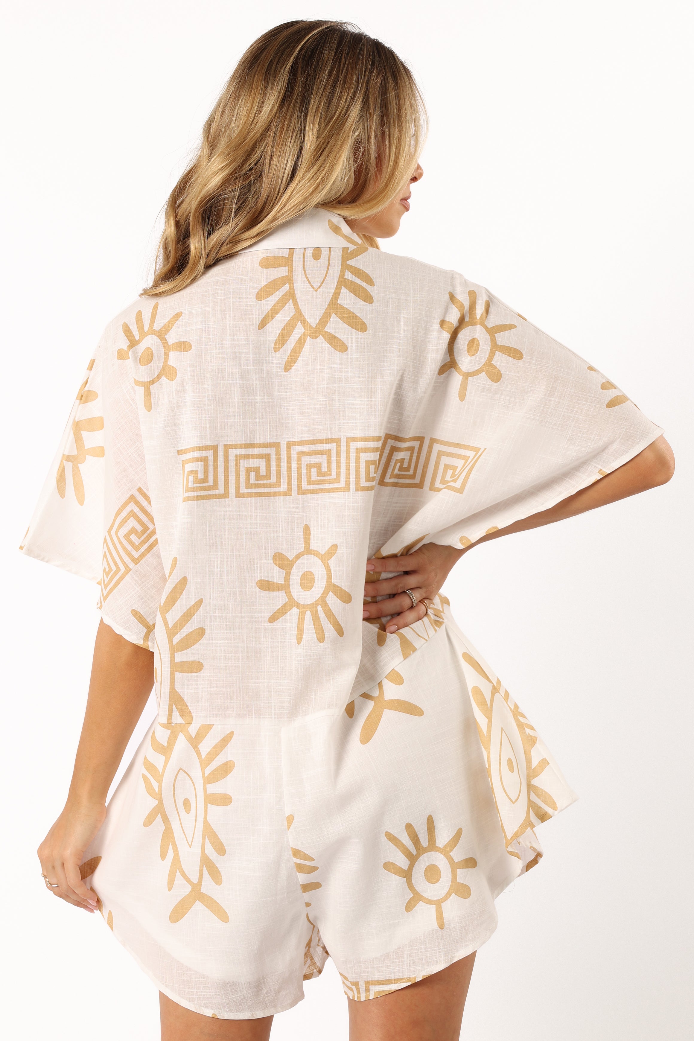 PLAYSUITS @Sebastian Playsuit - White Beige