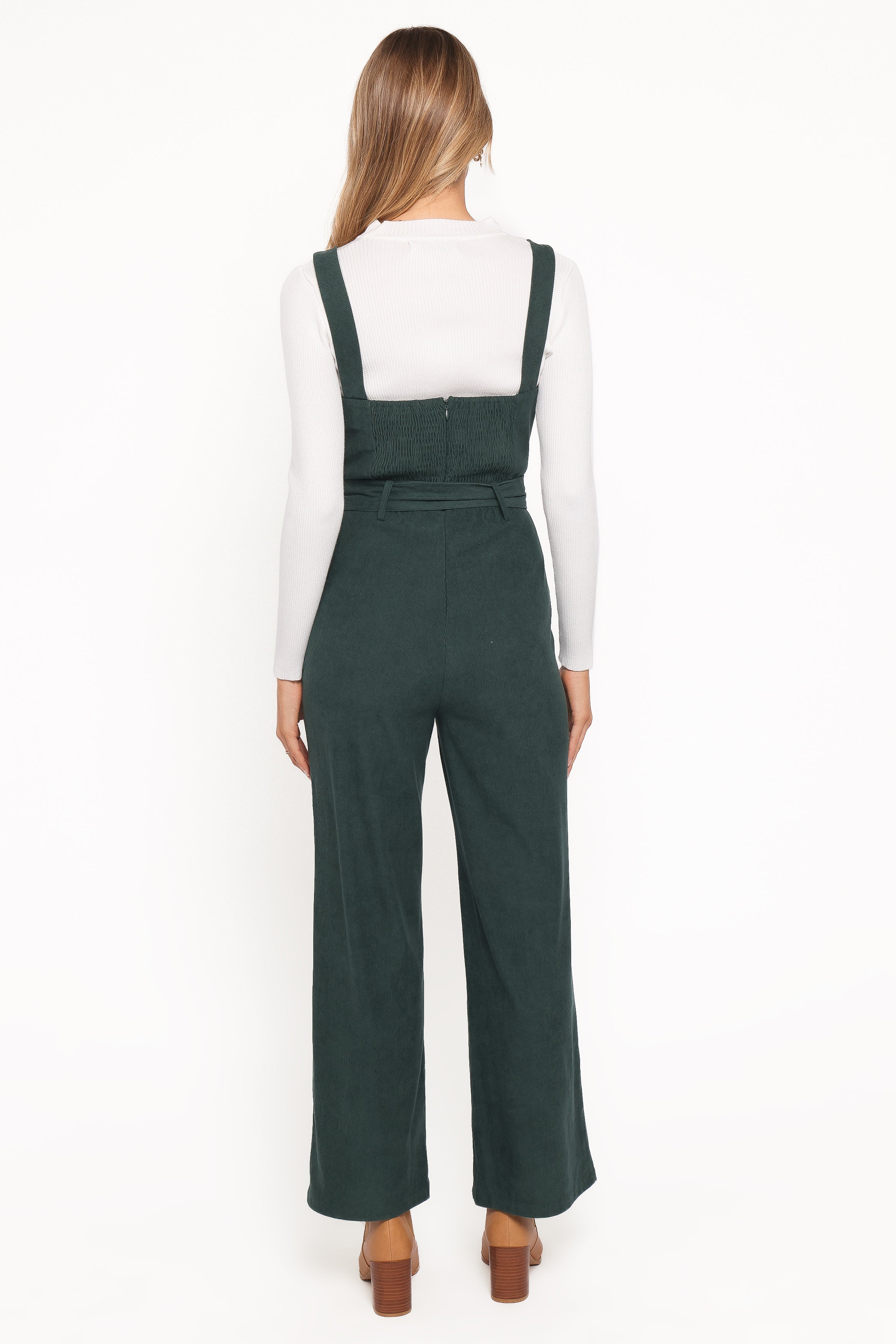 PLAYSUITS Selene Corduroy Jumpsuit - Green