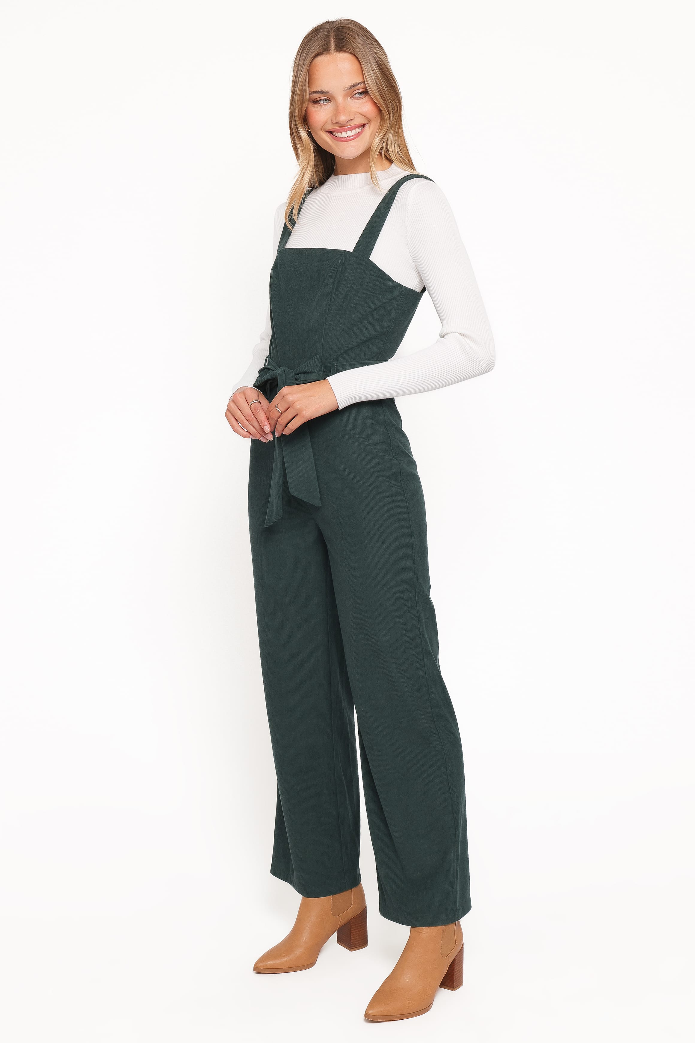 PLAYSUITS Selene Corduroy Jumpsuit - Green