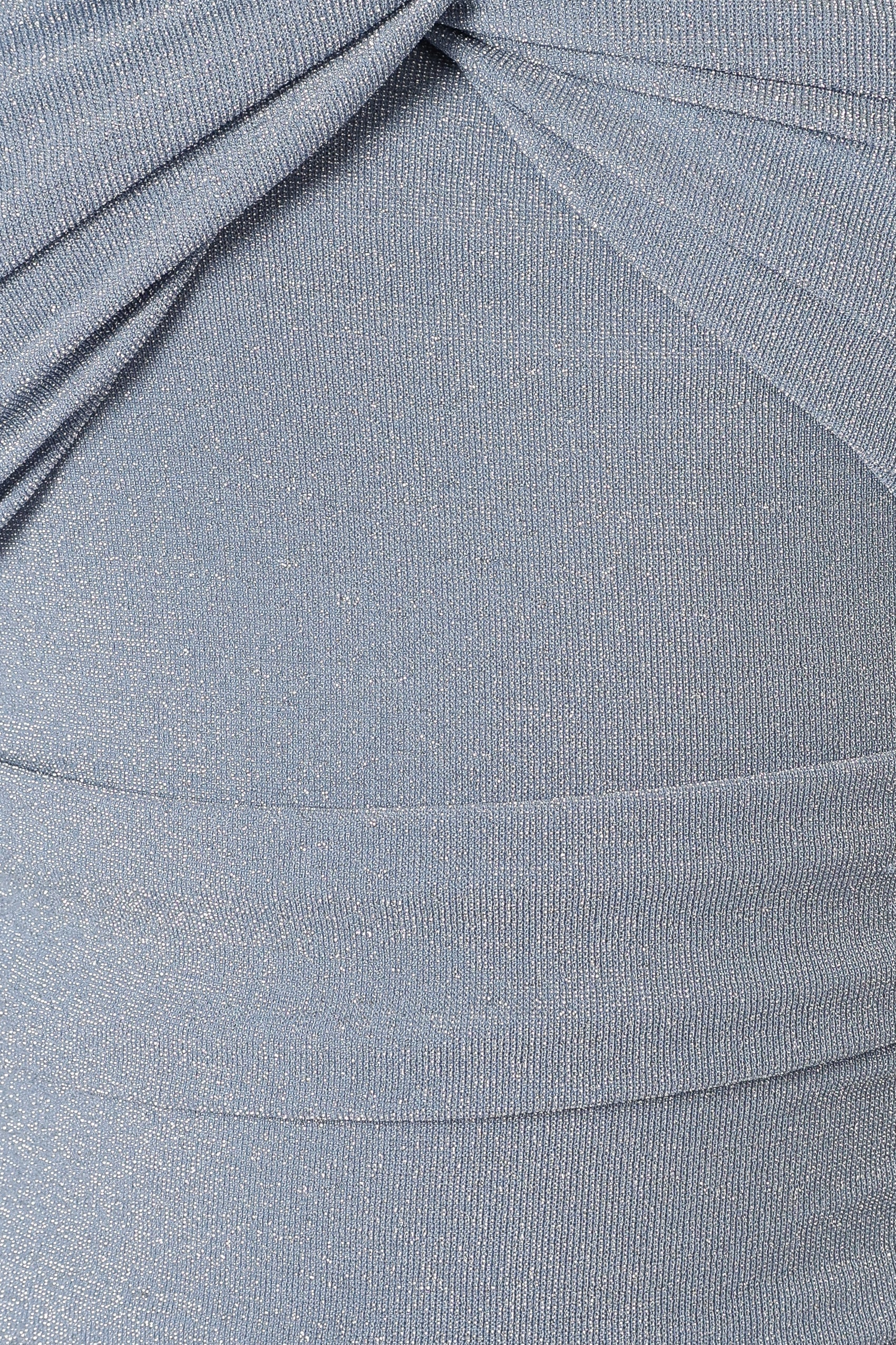 PLAYSUITS @Sharnie Off Shoulder Jumpsuit - Blue