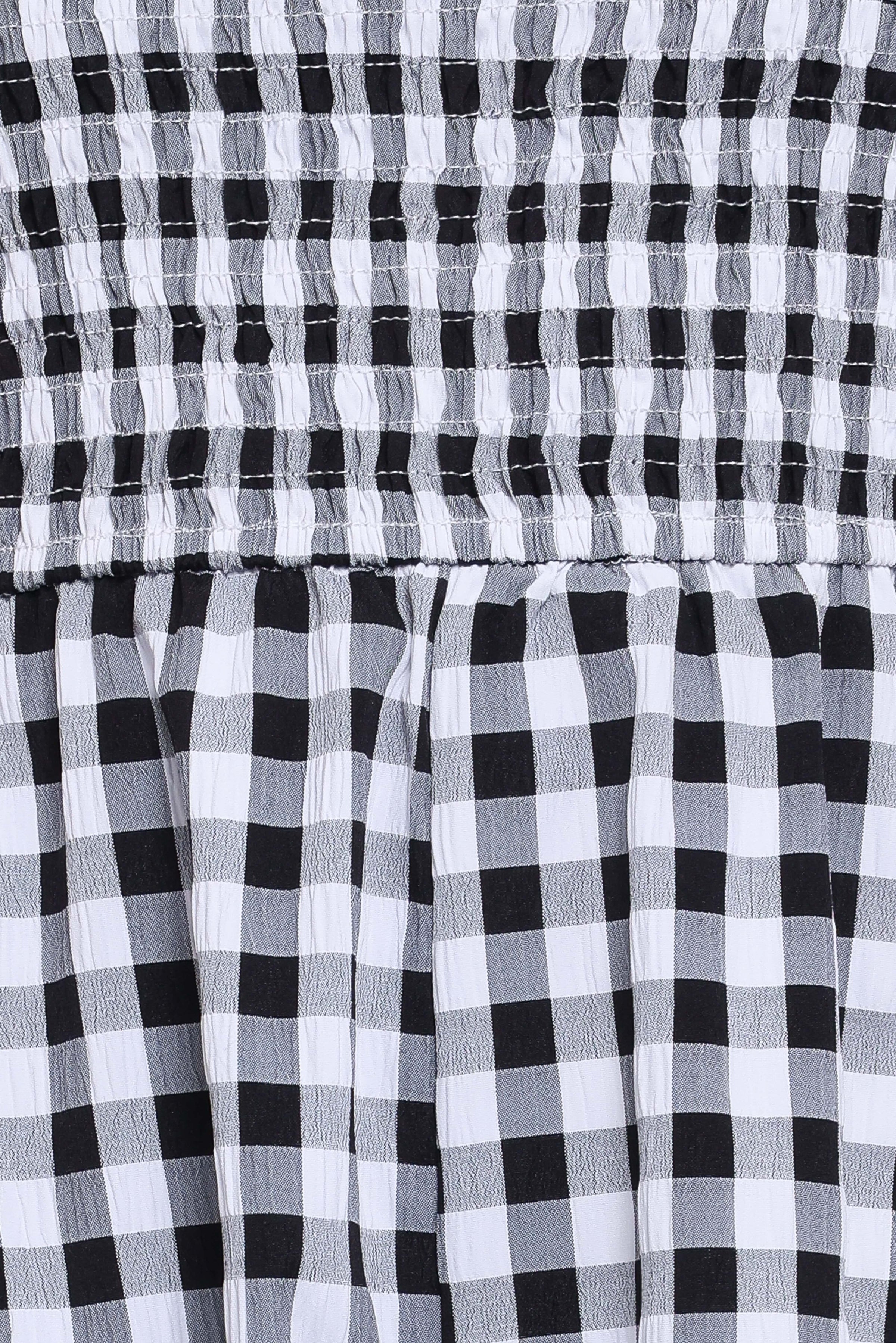 PLAYSUITS Simo Playsuit - Black Gingham