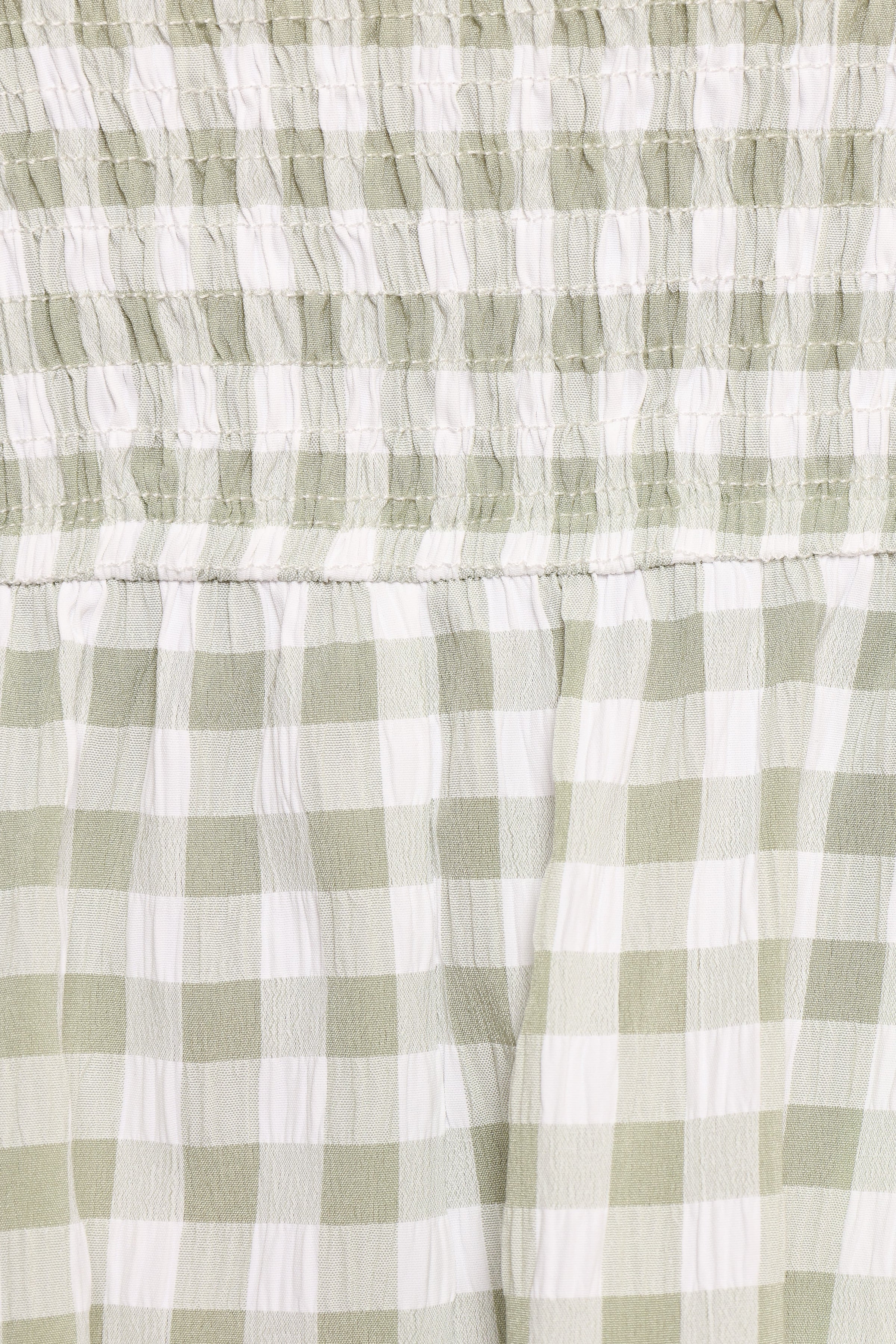 PLAYSUITS Simo Playsuit - Light Green Gingham