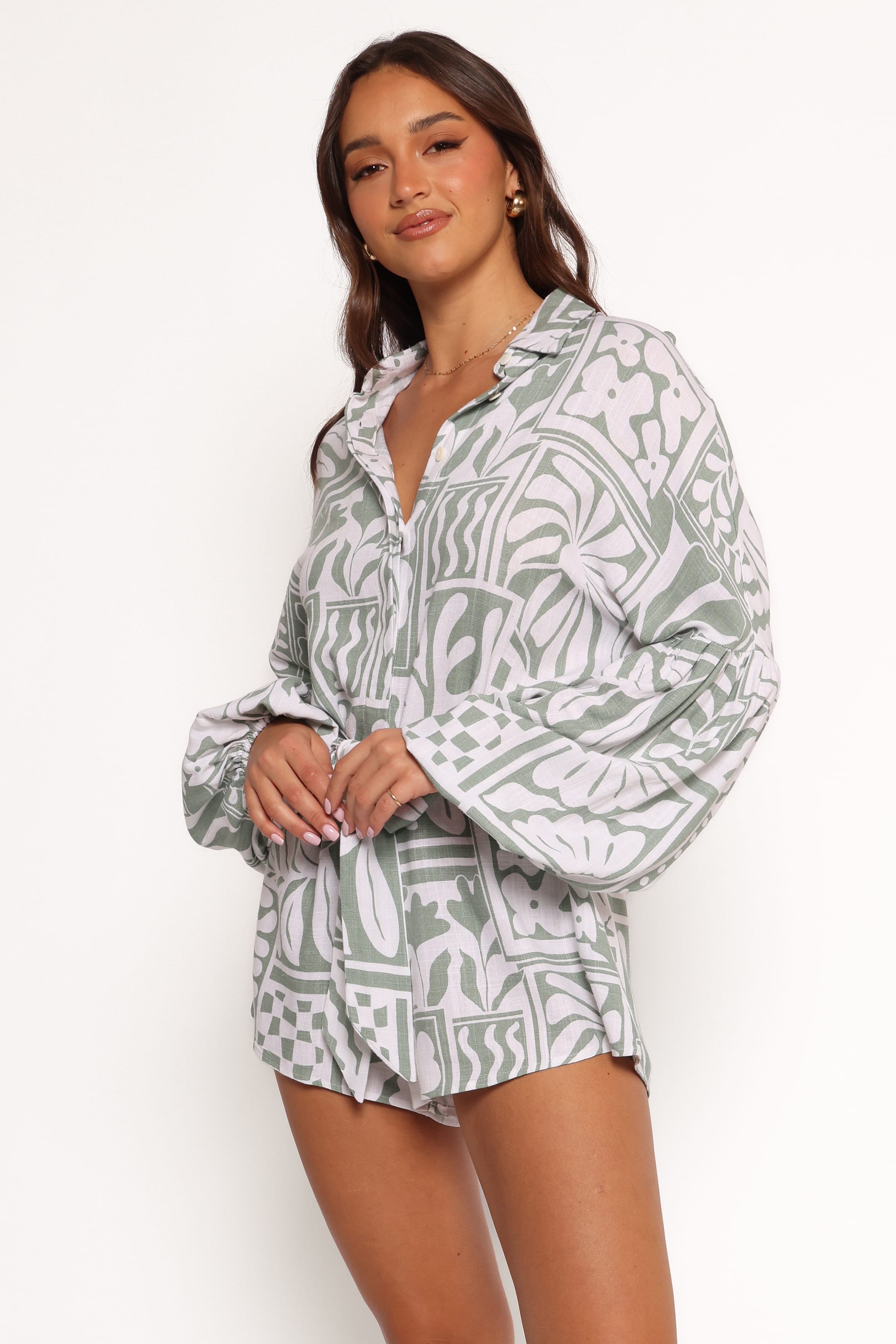PLAYSUITS Tansy Playsuit - Sage Print