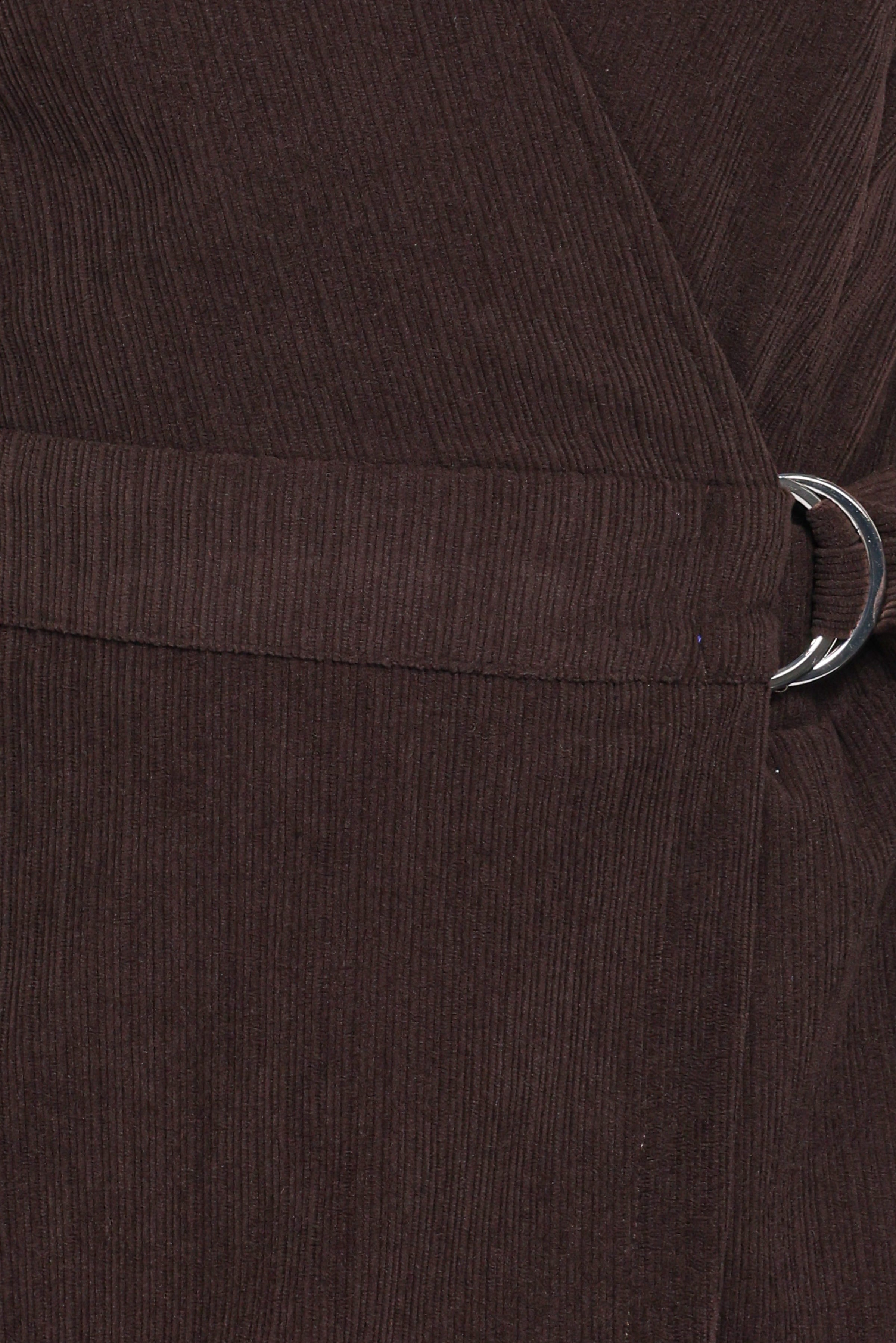 PLAYSUITS Vesper Corduroy Romper - Chocolate