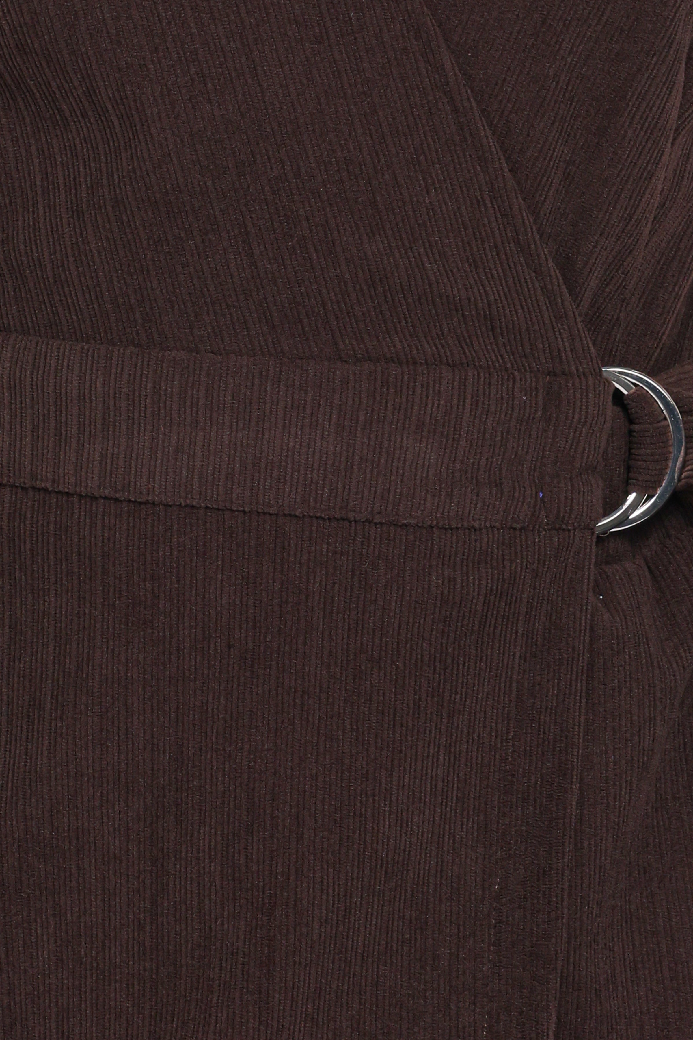 PLAYSUITS Vesper Corduroy Romper - Chocolate