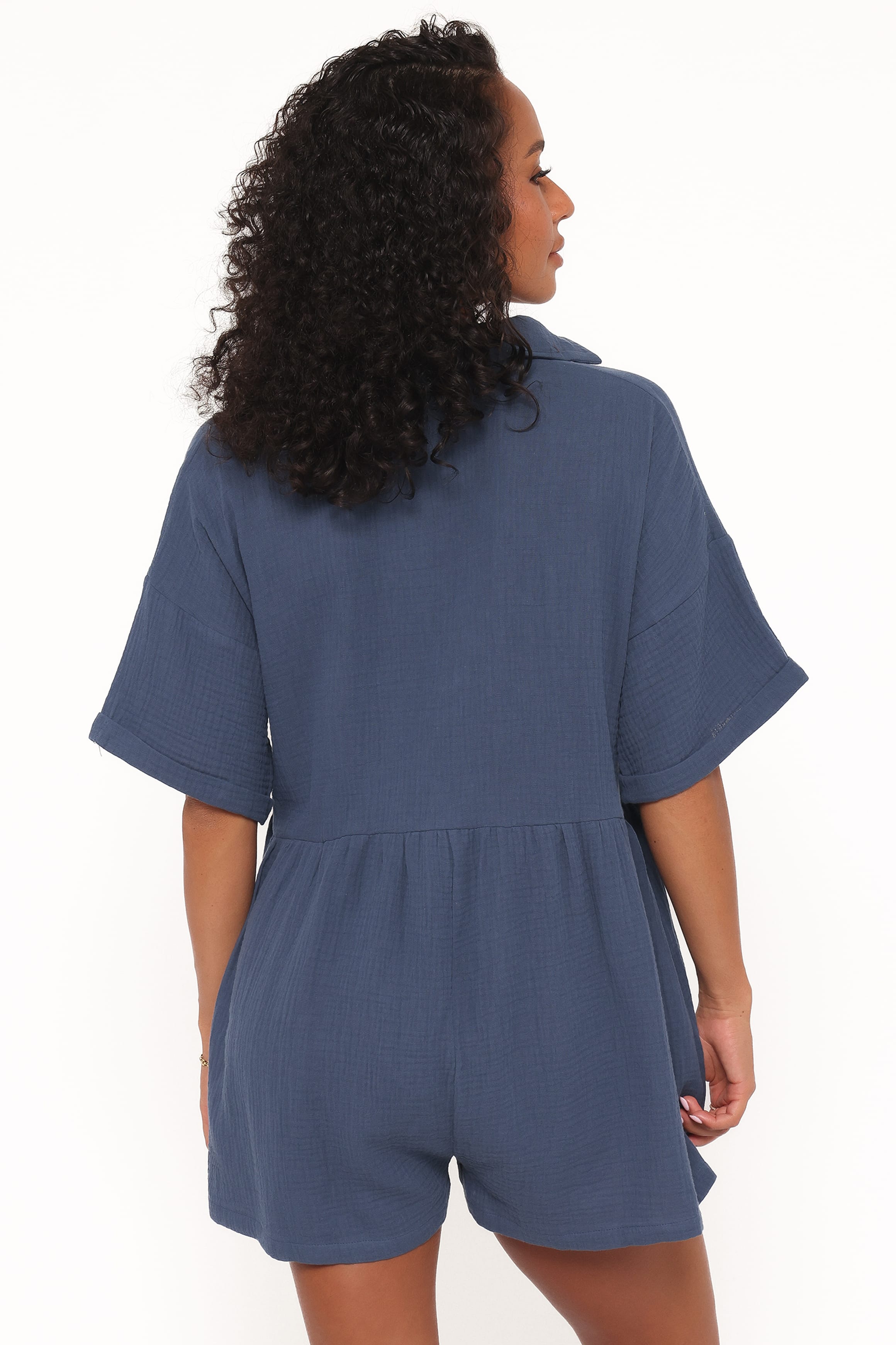 PLAYSUITS Winny Playsuit - Denim Blue