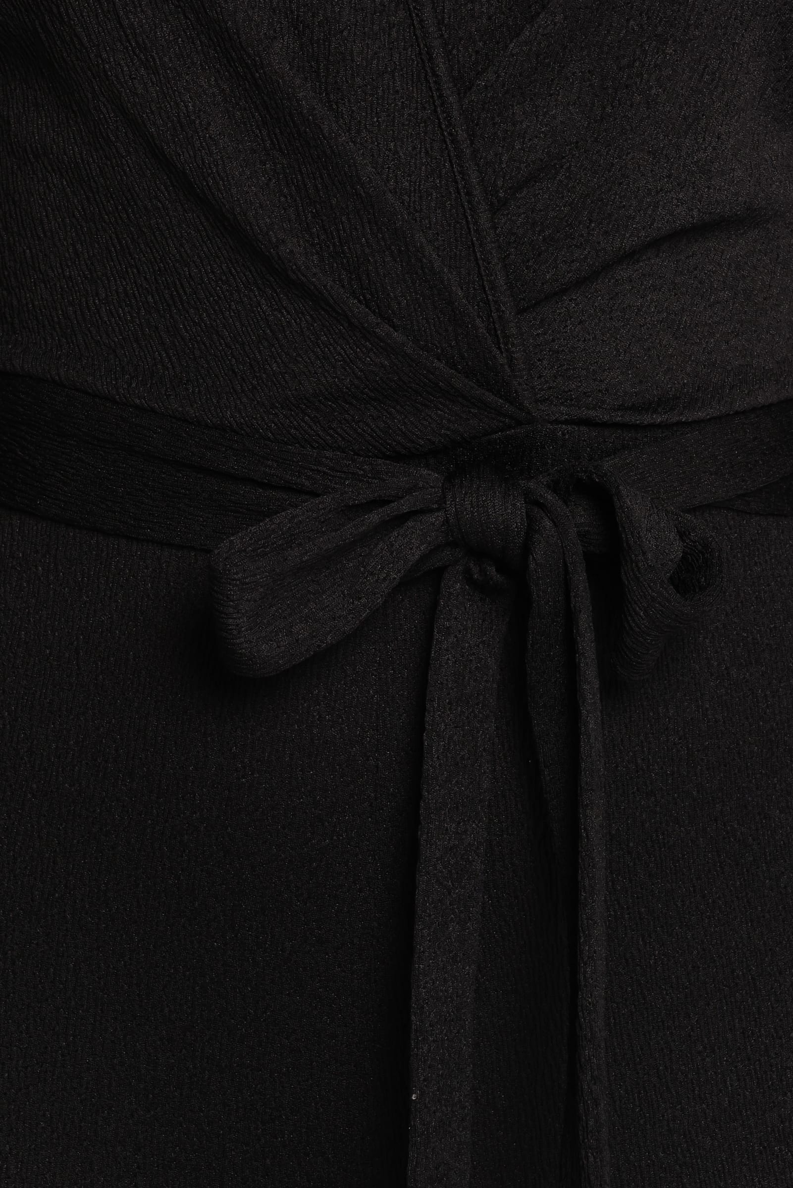 PLAYSUITS Yelena Long Sleeve Jumpsuit - Black