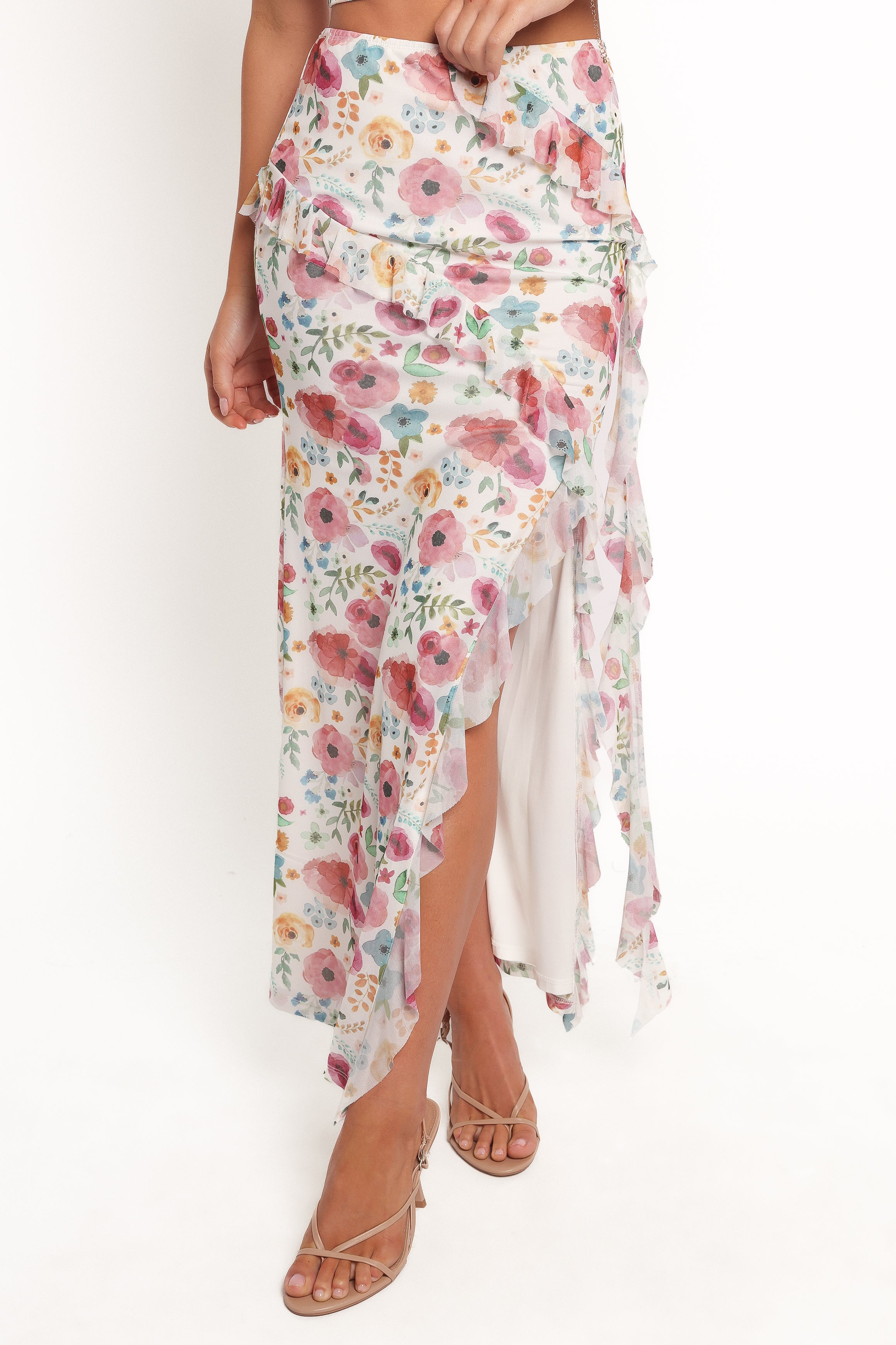 SETS Acaia Skirt Set - Red Floral