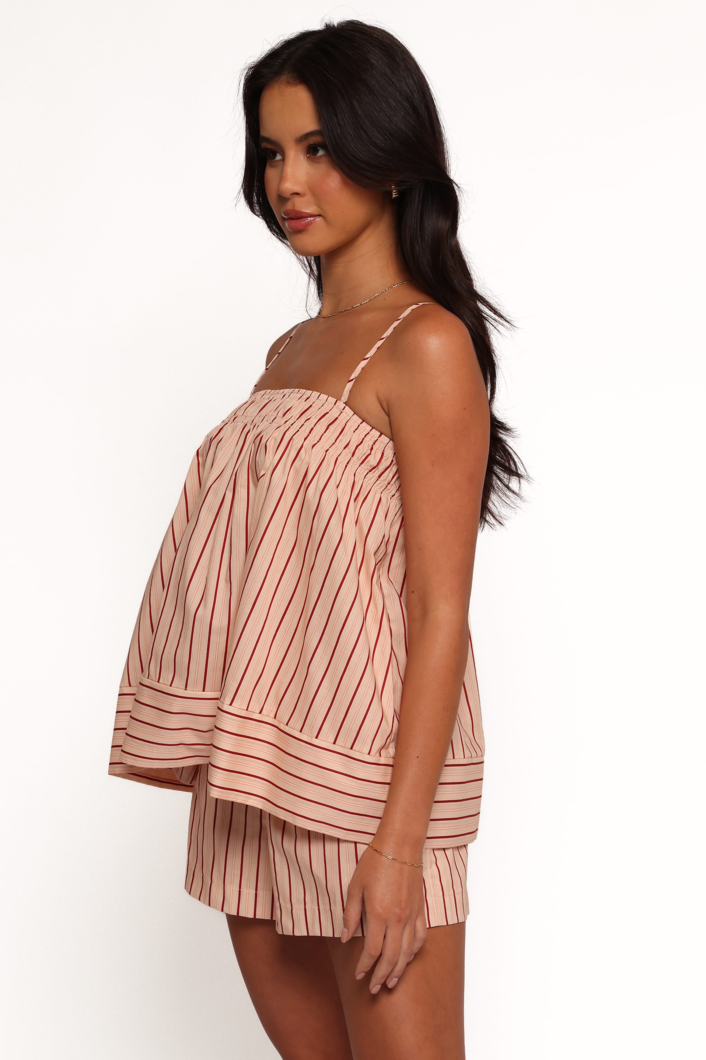 SETS Aiesha Short Set - Pink Stripe