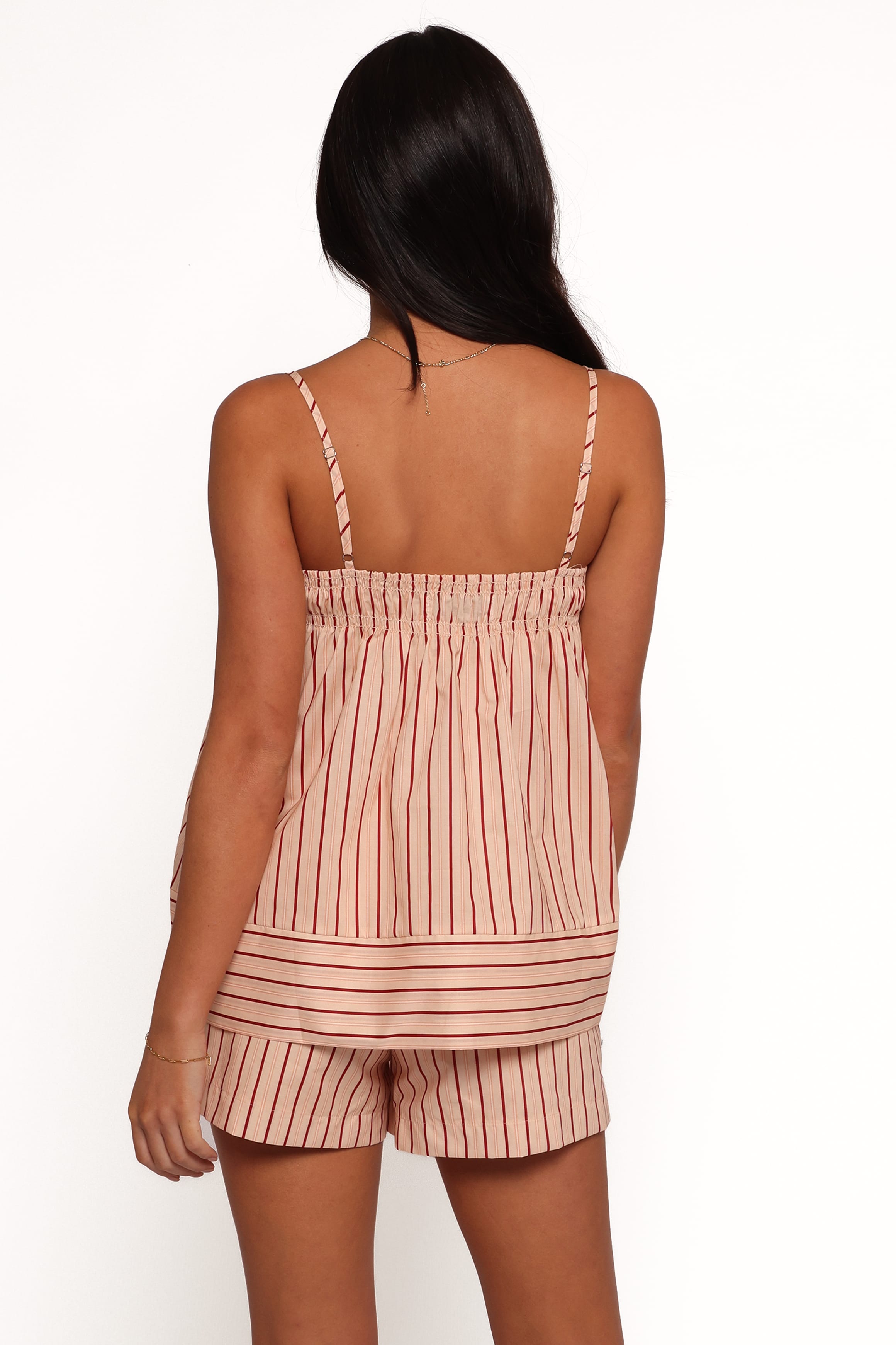 SETS Aiesha Short Set - Pink Stripe