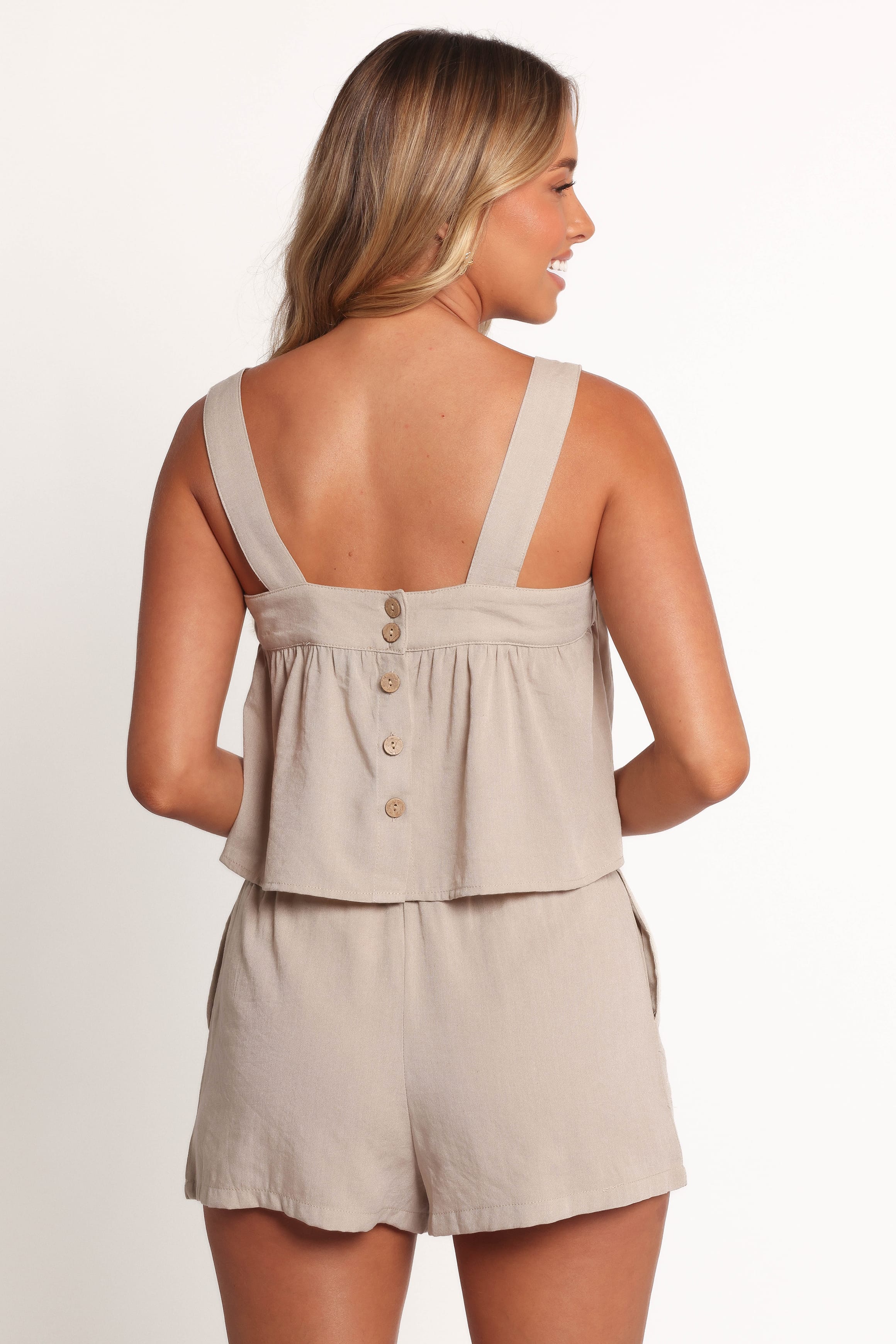 SETS Alandra Short Set - Oatmeal