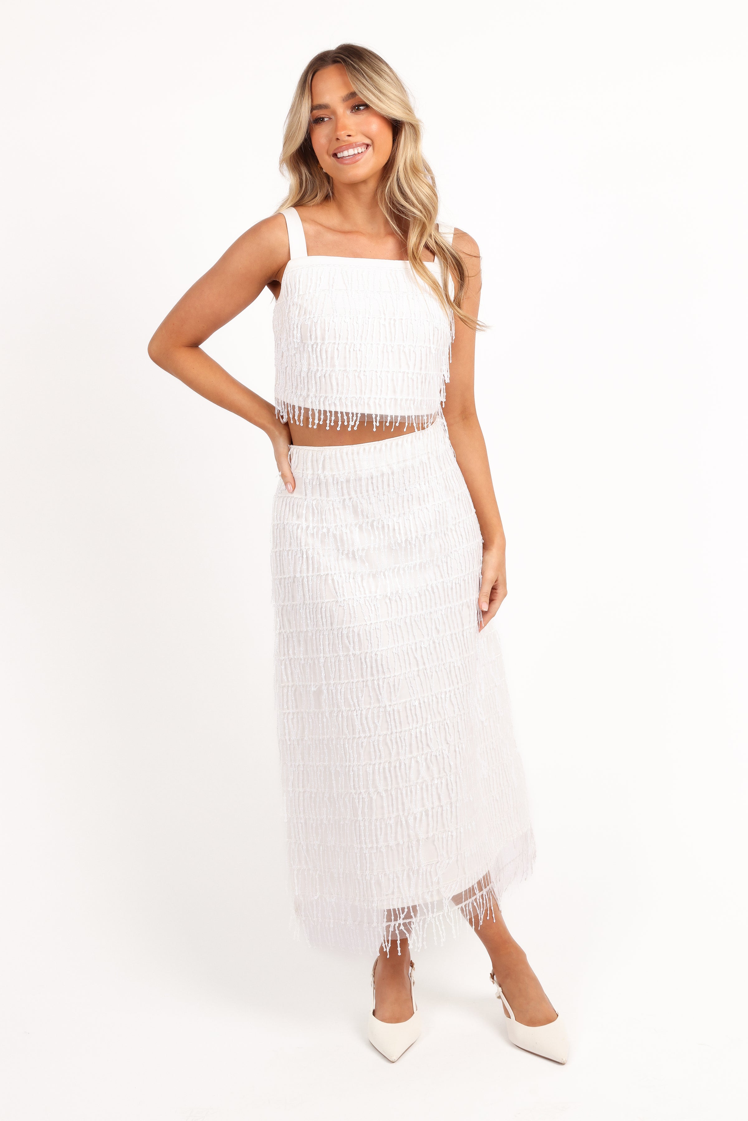 SETS Allure Two Piece Set - White