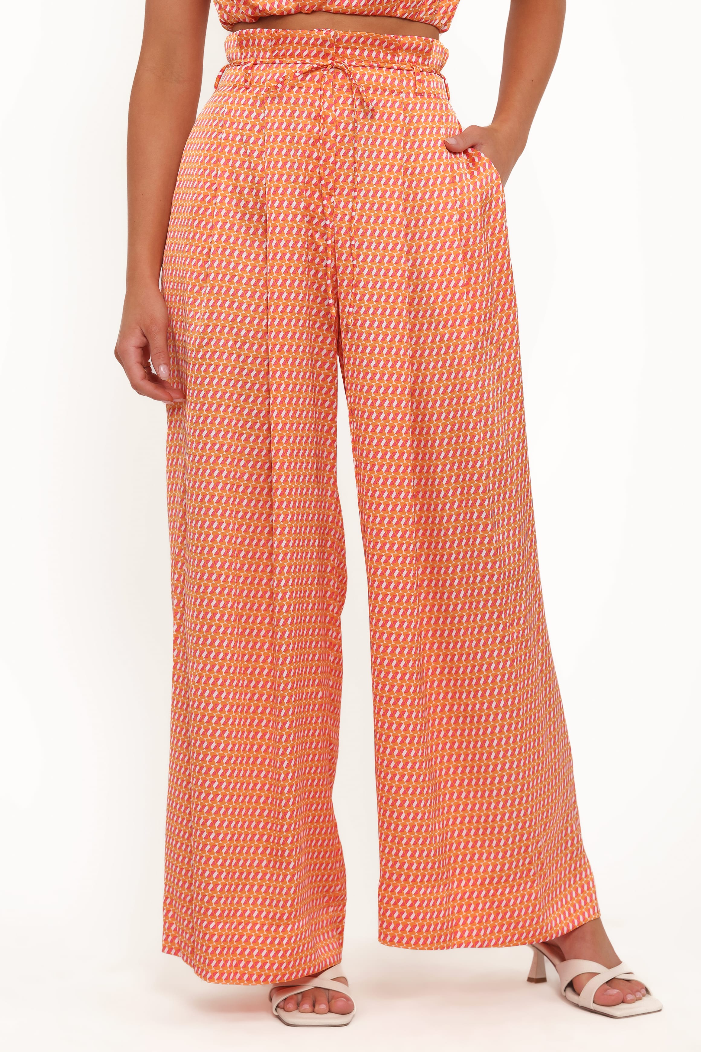 SETS Althea Pant Set - Orange
