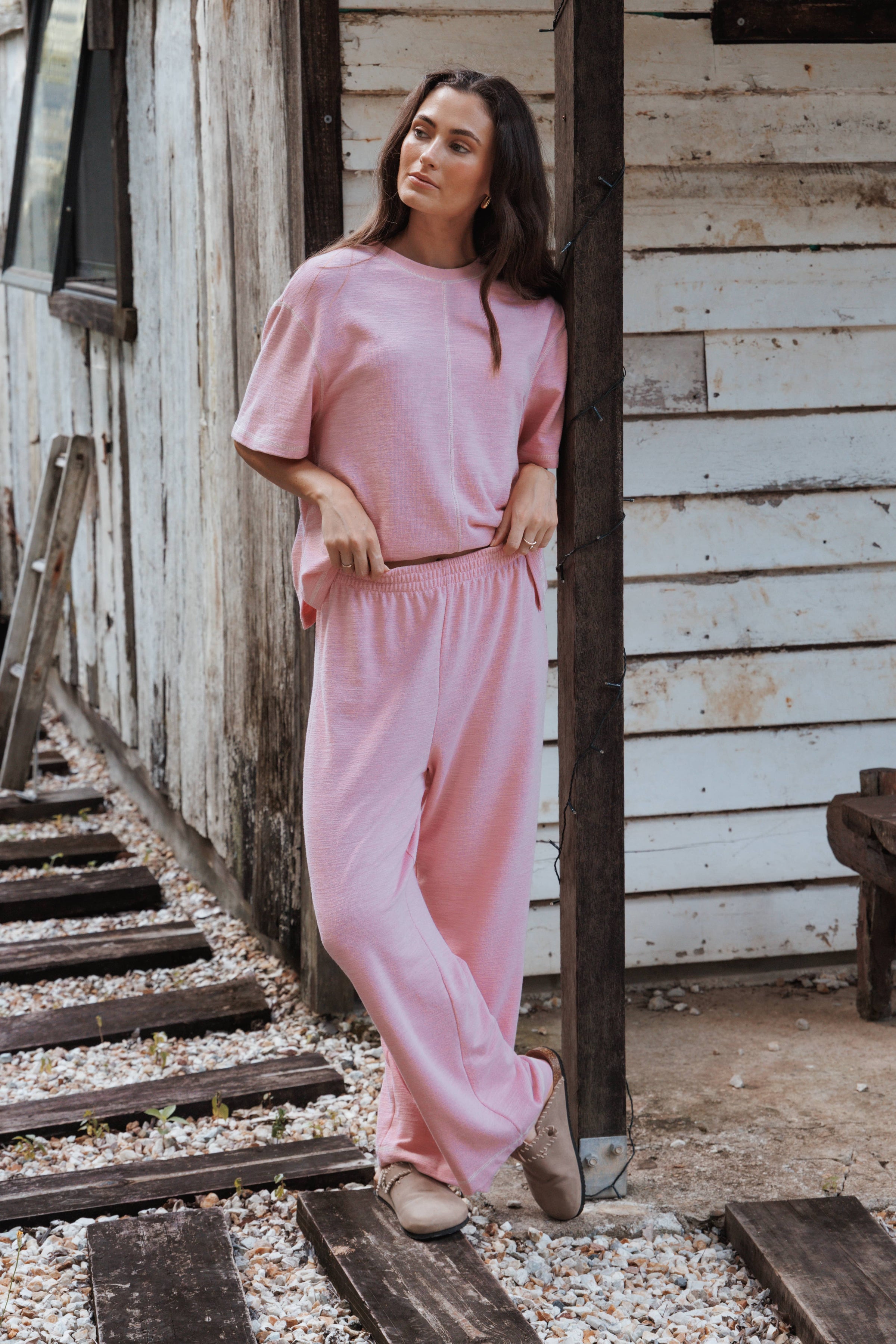 SETS Angler Knit Set - Pink