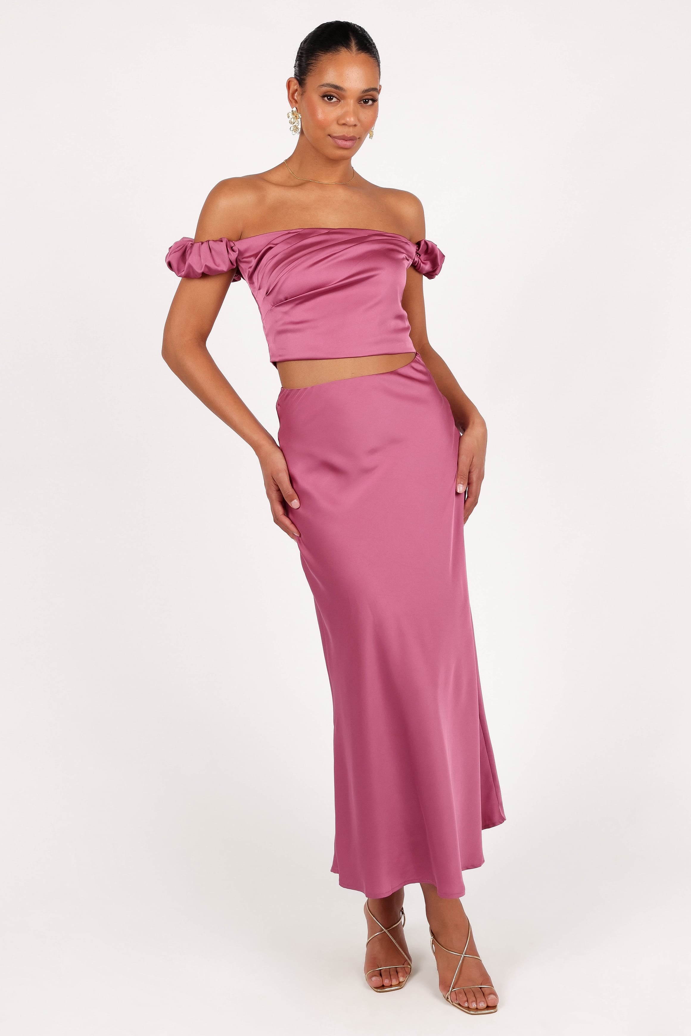 SETS Arabella Two Piece Set - Dark Rose